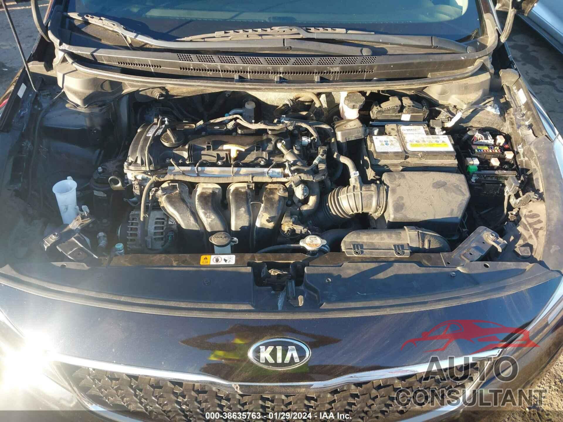 KIA FORTE 2018 - 3KPFK4A75JE224087