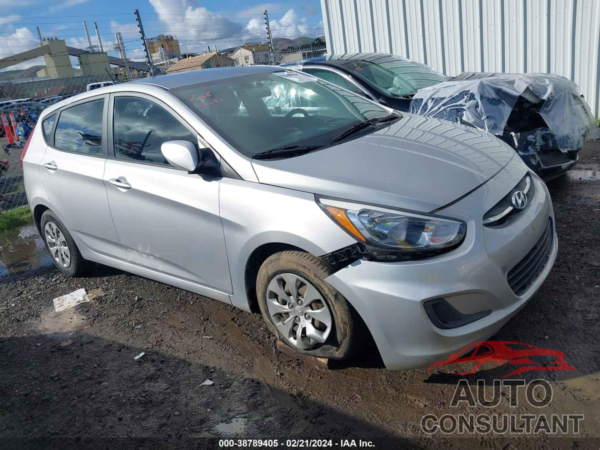 HYUNDAI ACCENT 2016 - KMHCT5AE3GU261987