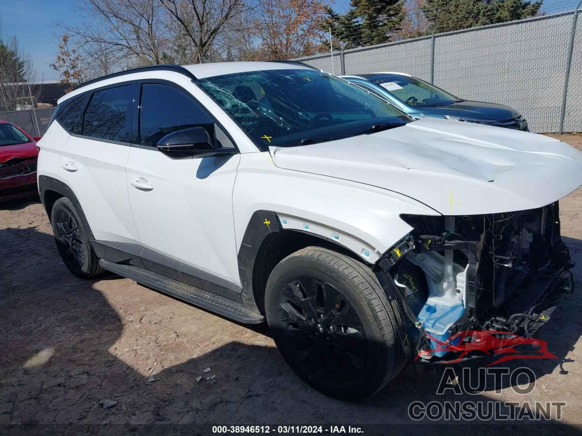 HYUNDAI TUCSON 2022 - KM8JFCAE7NU086613