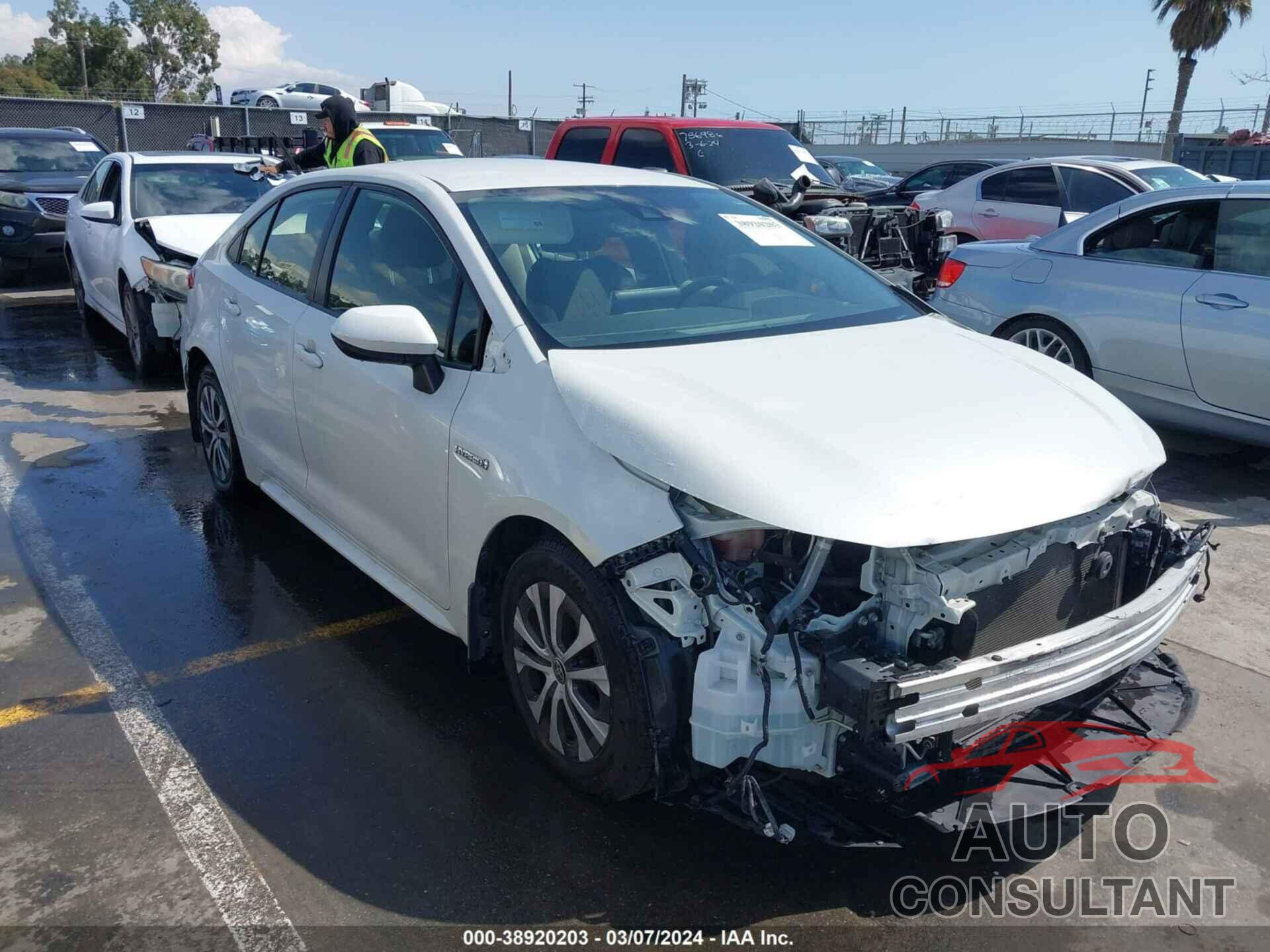TOYOTA COROLLA 2020 - JTDEBRBE0LJ019417