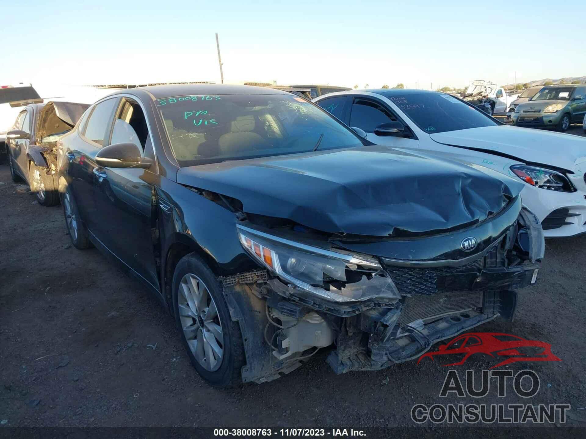 KIA OPTIMA 2016 - 5XXGT4L36GG008065