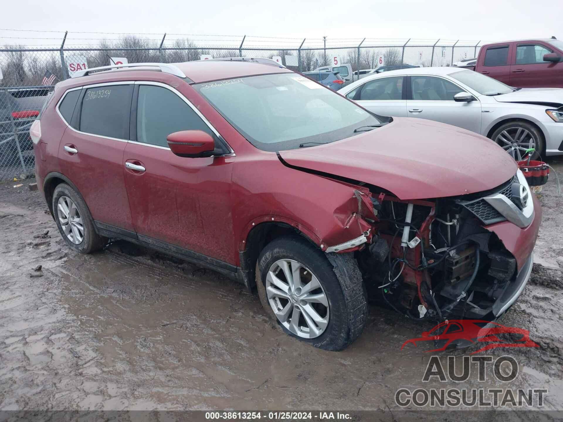 NISSAN ROGUE 2016 - KNMAT2MV9GP600644