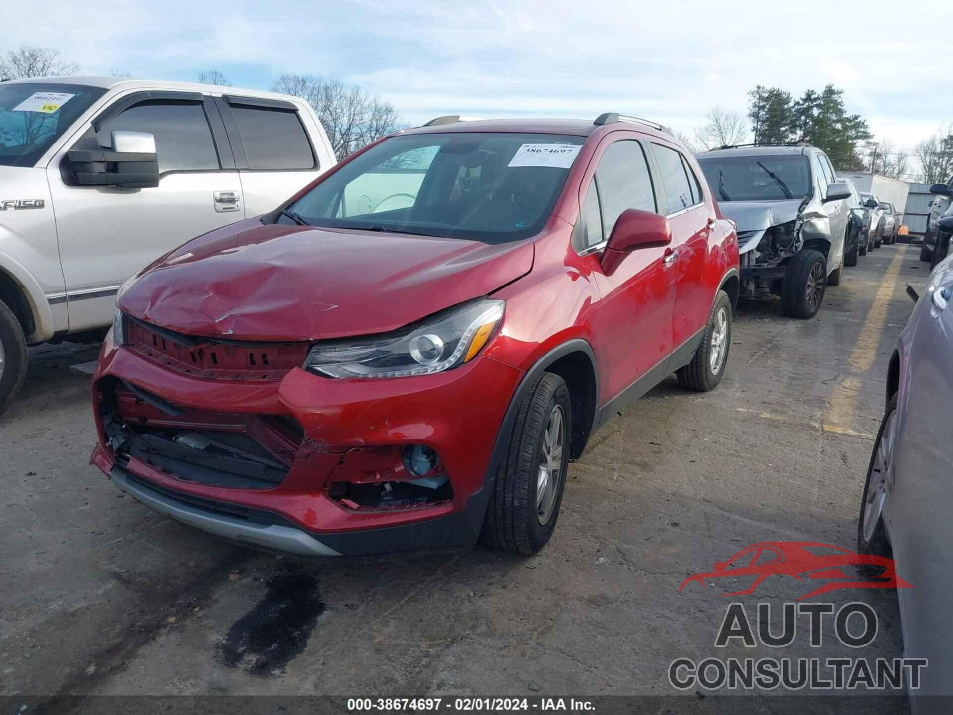 CHEVROLET TRAX 2020 - 3GNCJLSB6LL228819