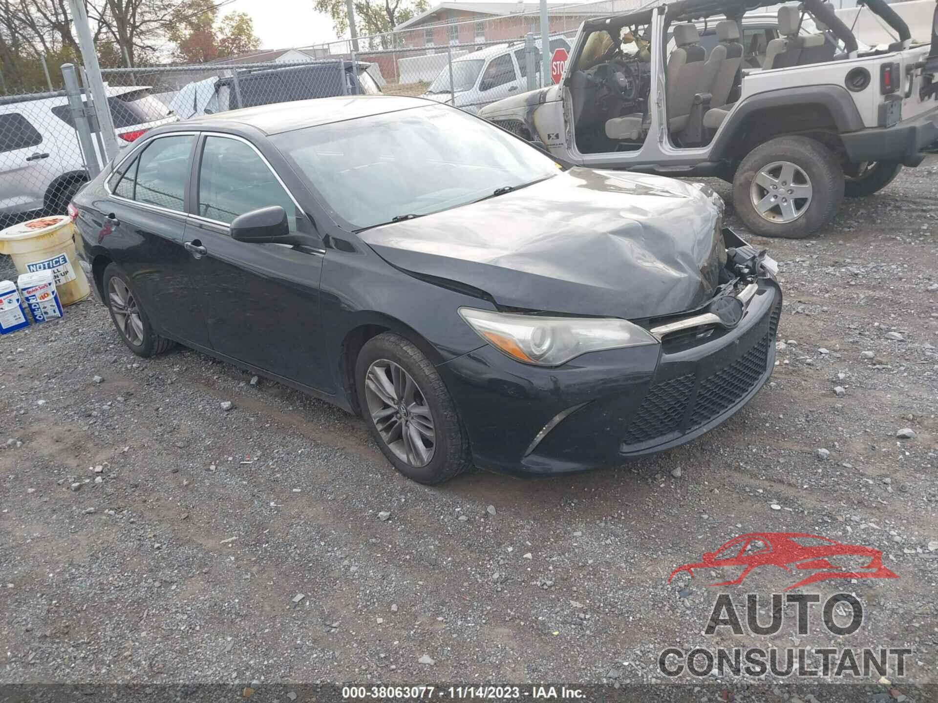 TOYOTA CAMRY 2016 - 4T1BF1FK3GU186024