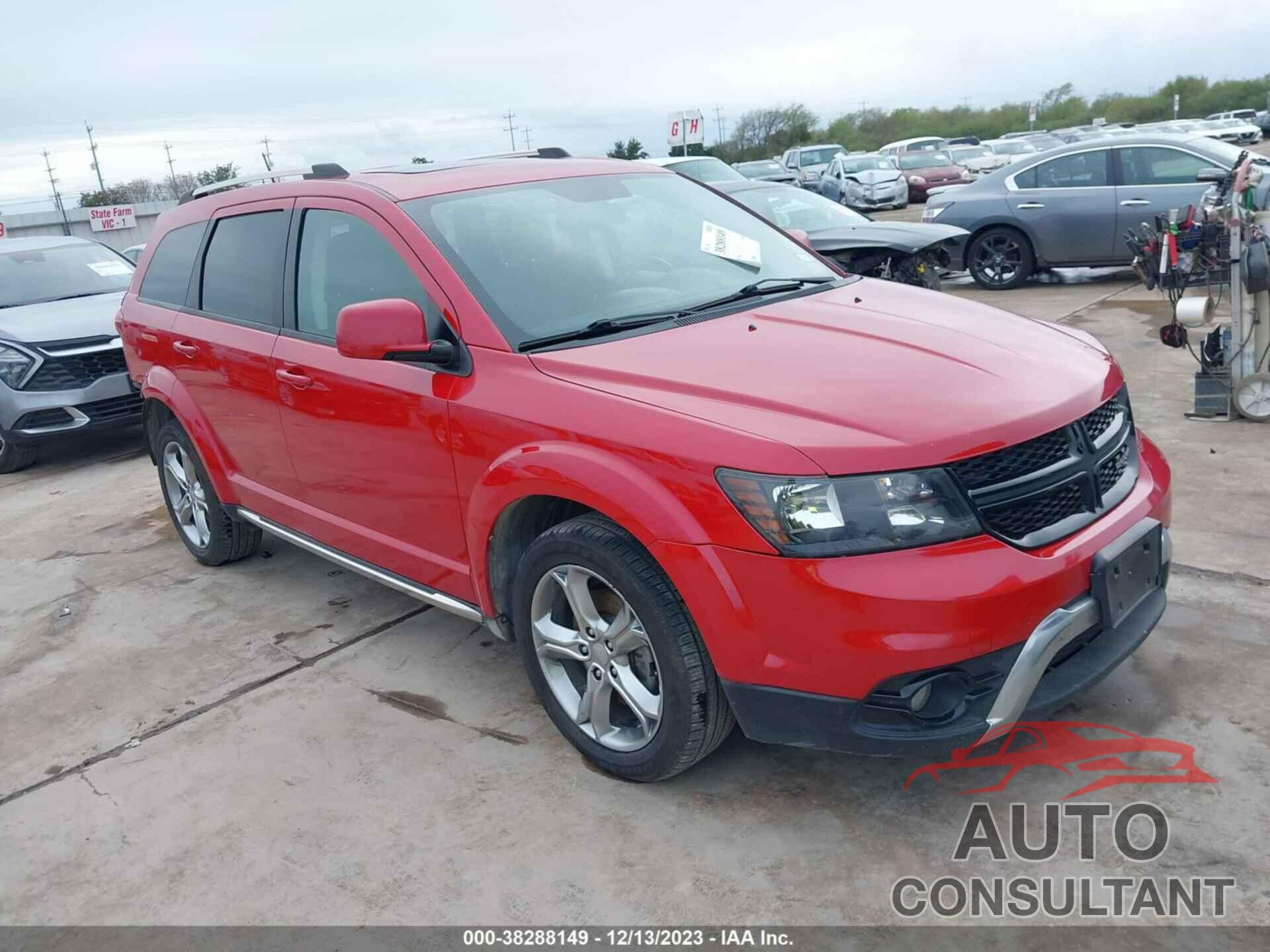 DODGE JOURNEY 2017 - 3C4PDCGG3HT613929