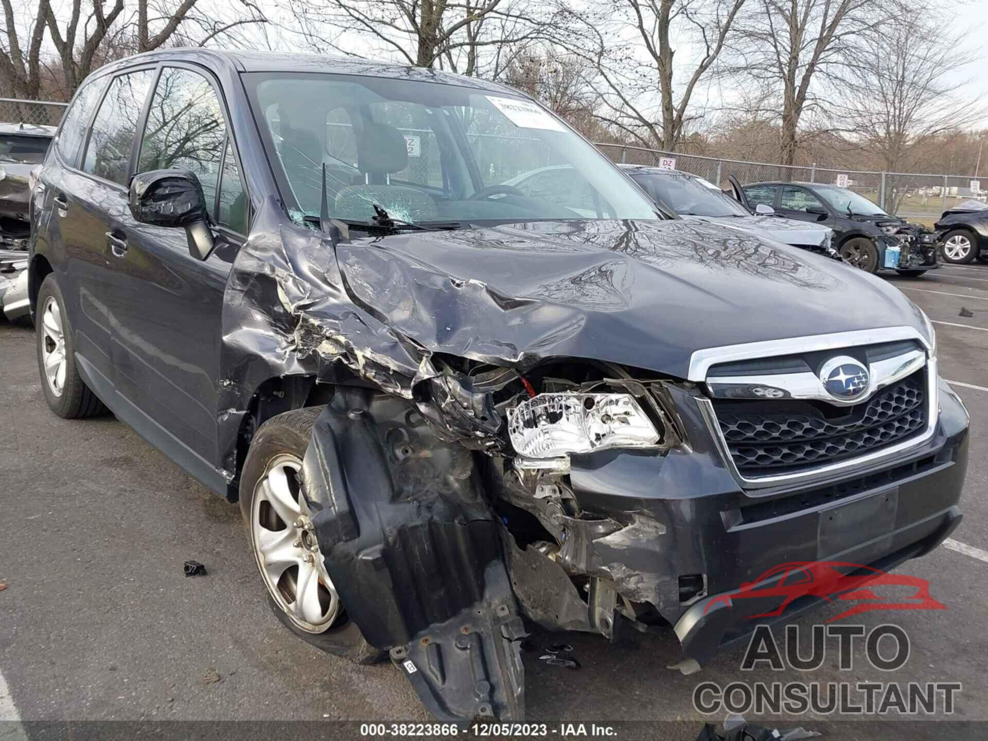 SUBARU FORESTER 2016 - JF2SJAAC1GG423497