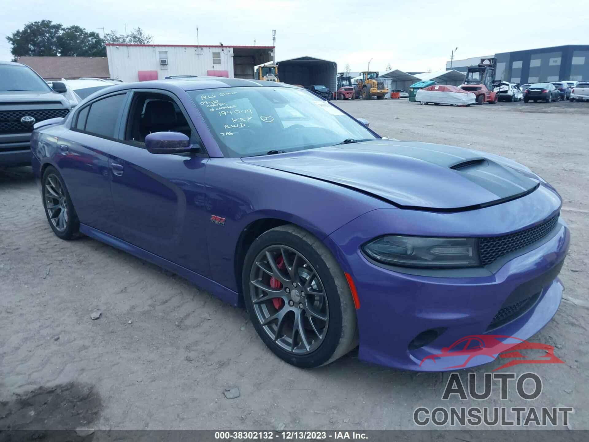 DODGE CHARGER 2016 - 2C3CDXEJ0GH194079