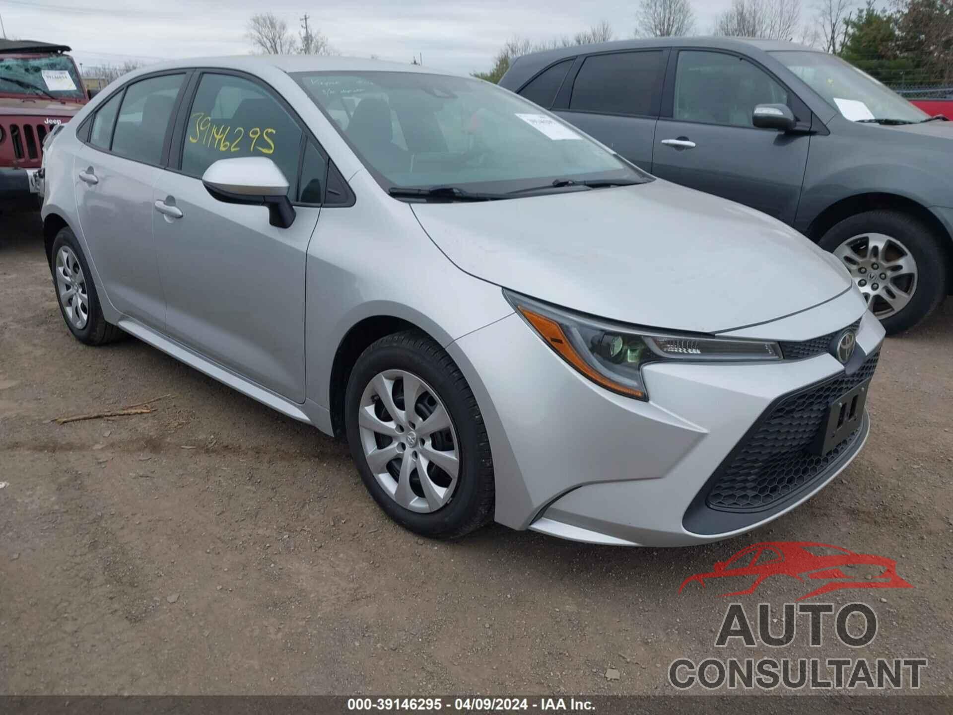 TOYOTA COROLLA 2020 - 5YFEPRAE4LP059367
