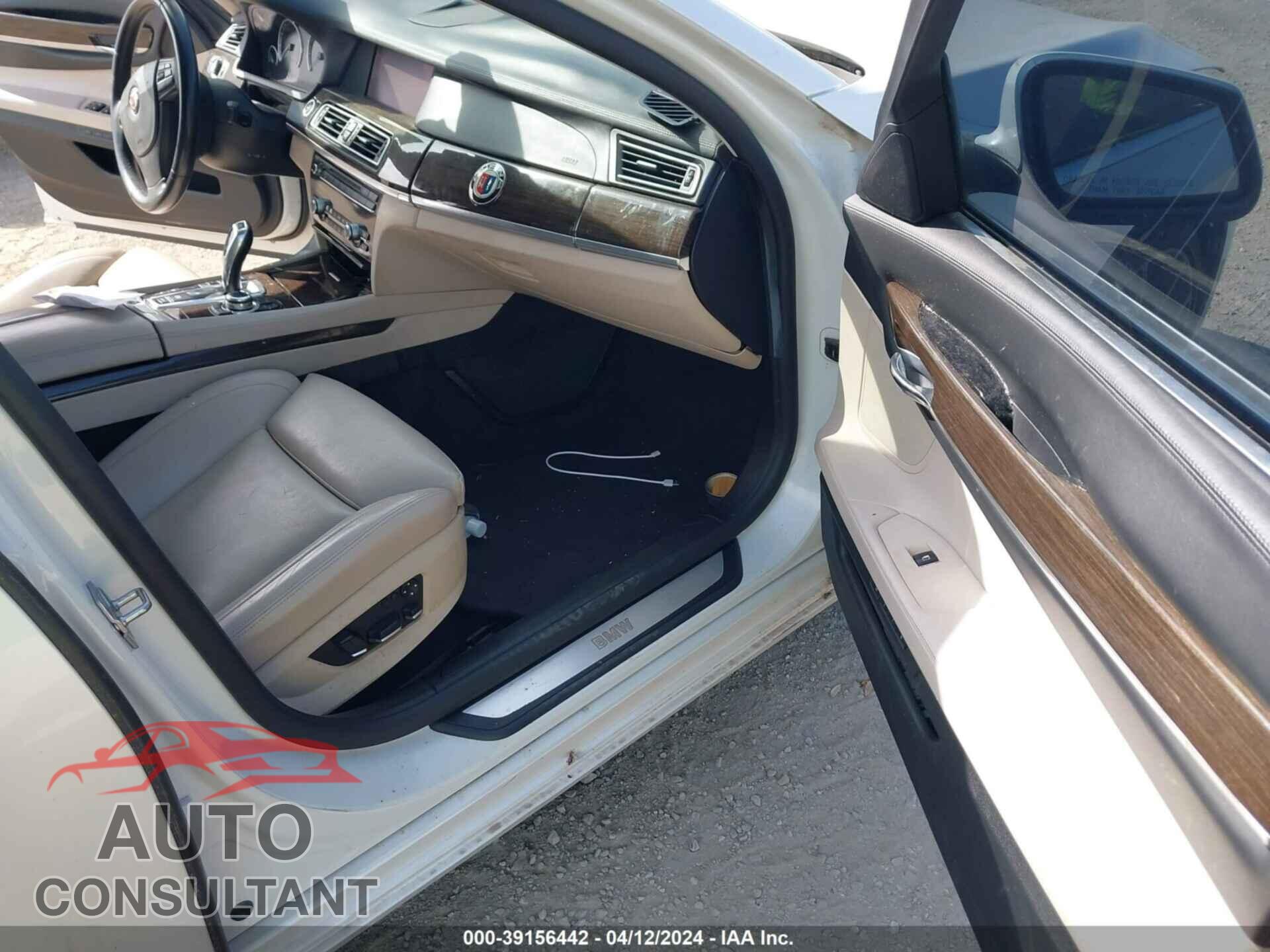 BMW 750LI 2011 - WBAKC8C57BC432959