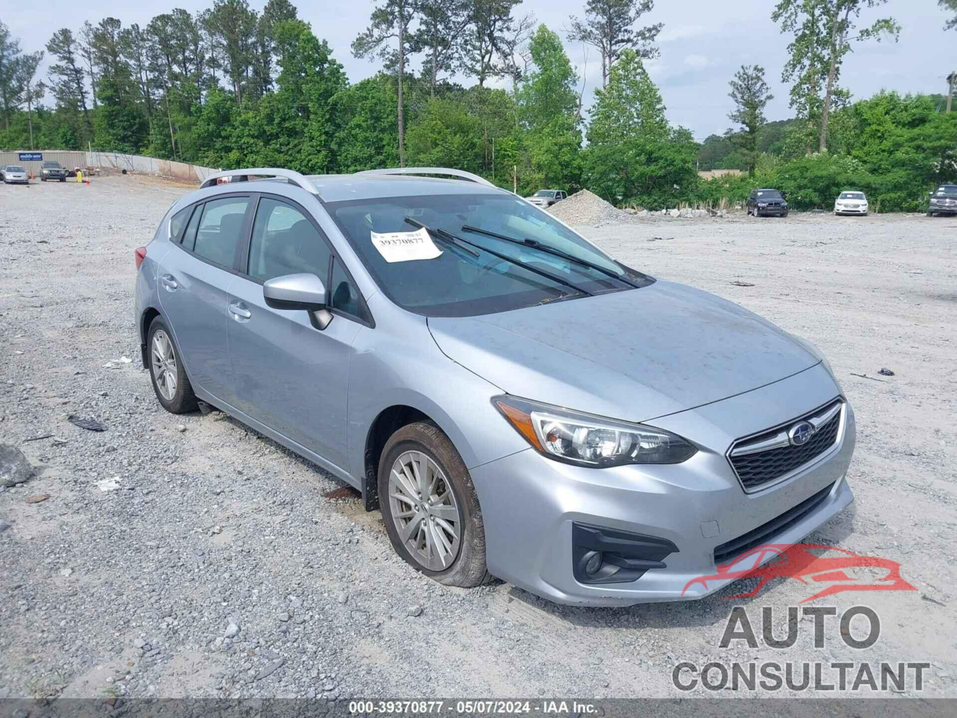 SUBARU IMPREZA 2018 - 4S3GTAD60J3715807