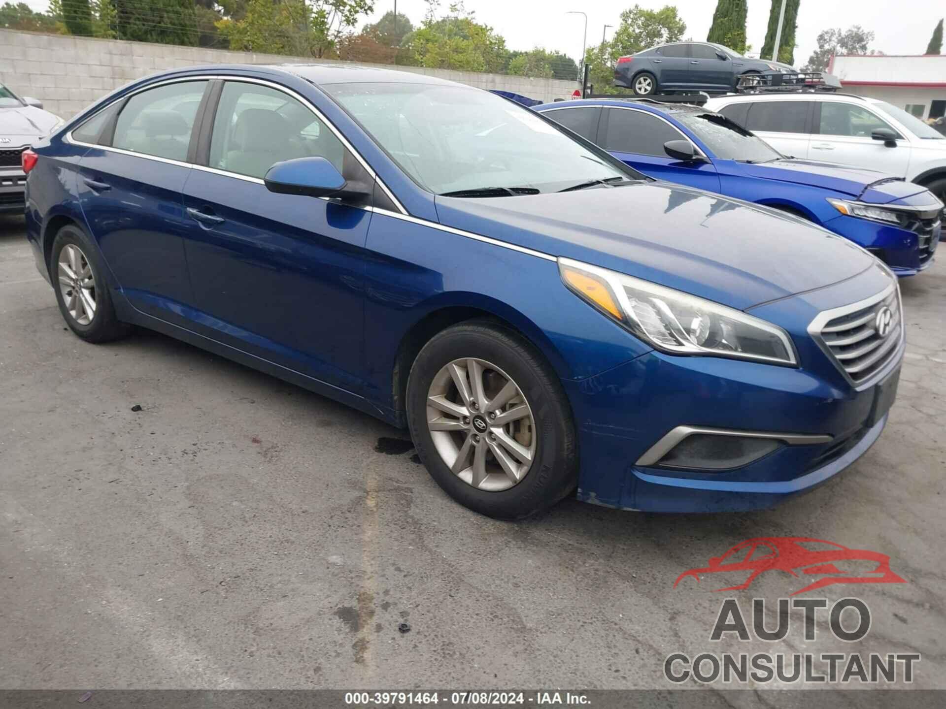 HYUNDAI SONATA 2016 - 5NPE24AFXGH402132