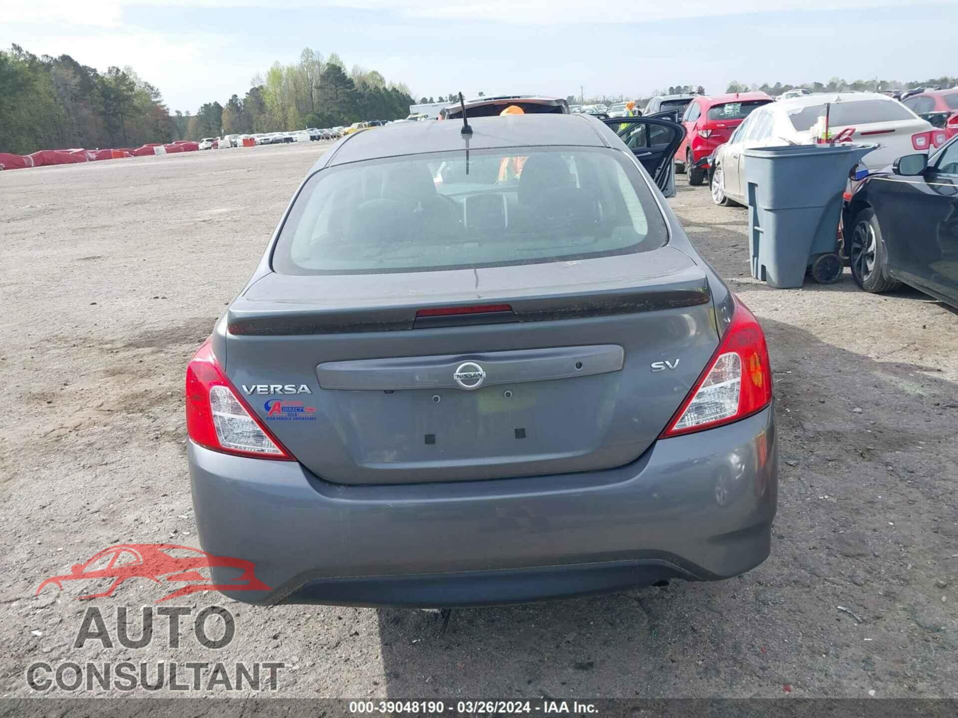 NISSAN VERSA 2019 - 3N1CN7AP3KL863094