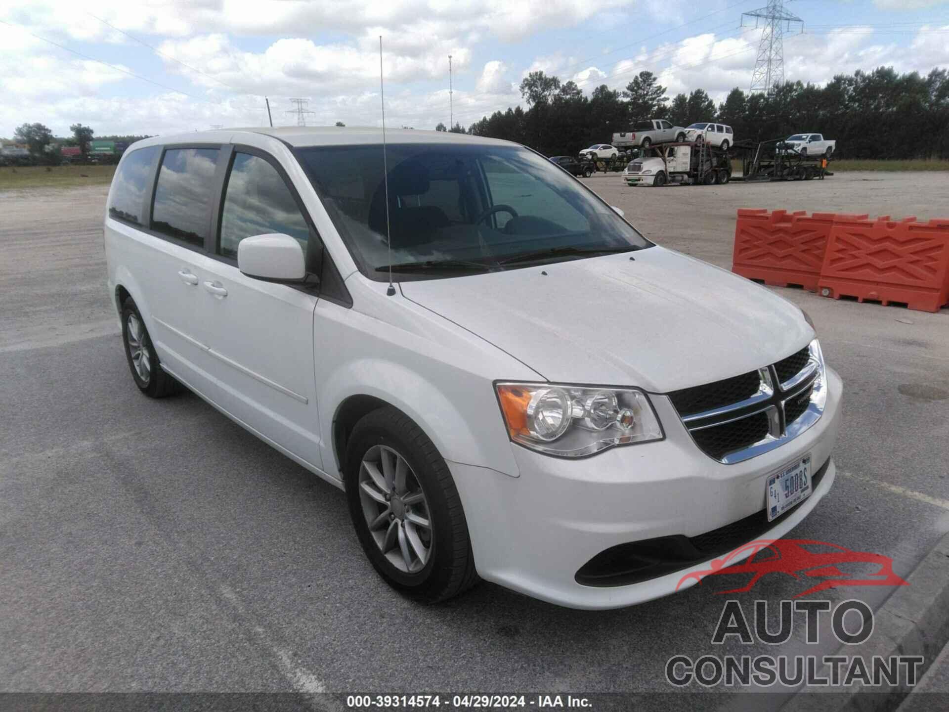 DODGE GRAND CARAVAN 2016 - 2C4RDGBG1GR395577