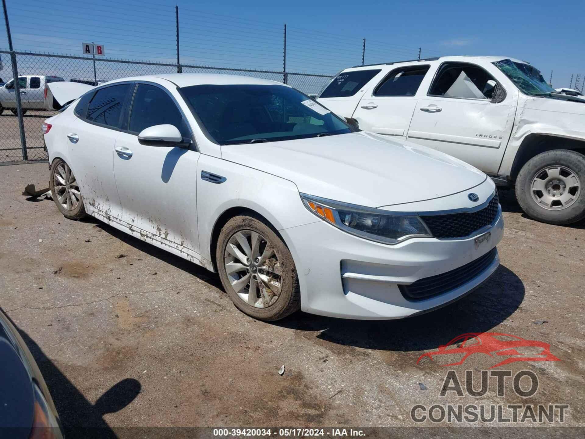 KIA OPTIMA 2016 - 5XXGT4L30GG069184