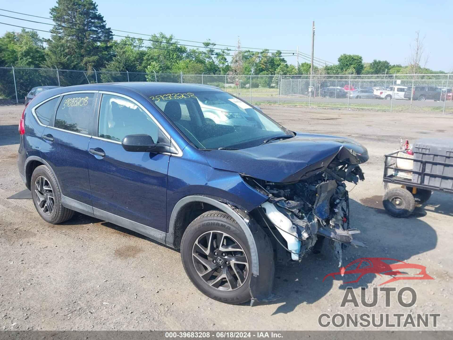 HONDA CR-V 2016 - 2HKRM3H49GH514866