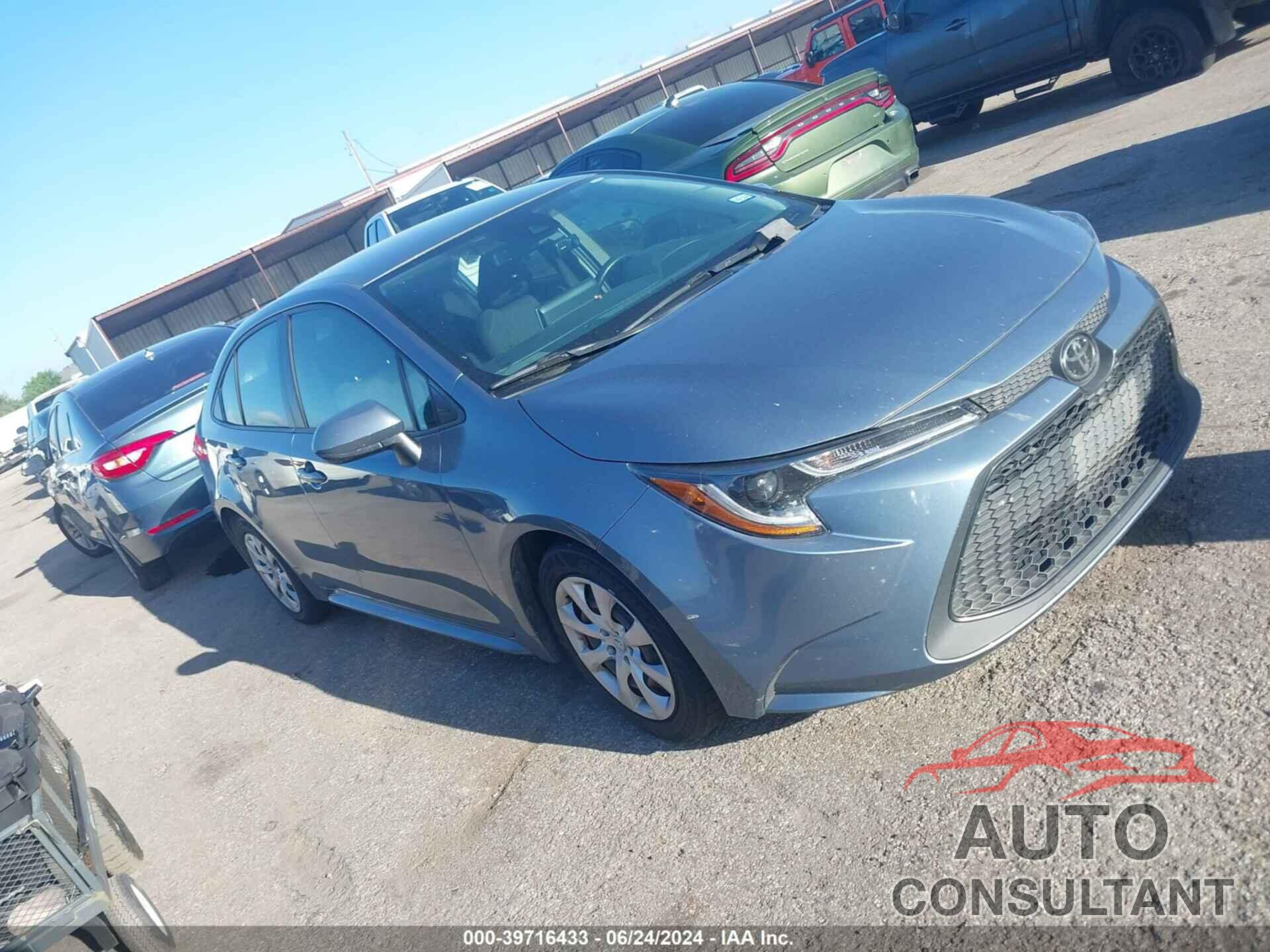 TOYOTA COROLLA 2020 - JTDEPRAEXLJ032503