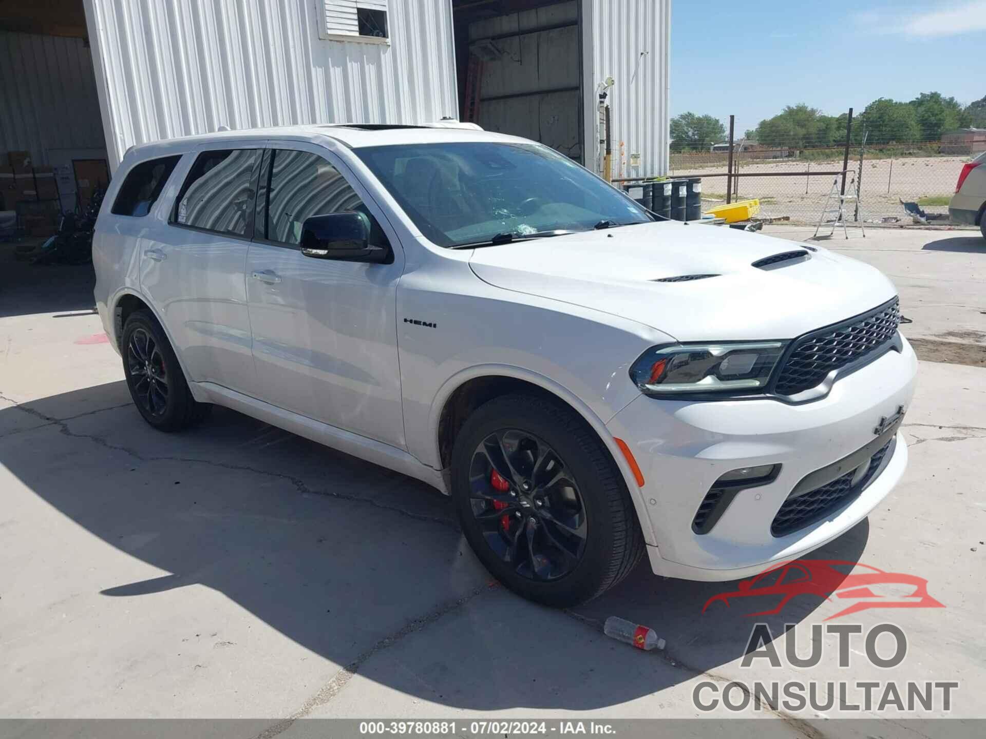 DODGE DURANGO 2021 - 1C4SDHCT0MC604444