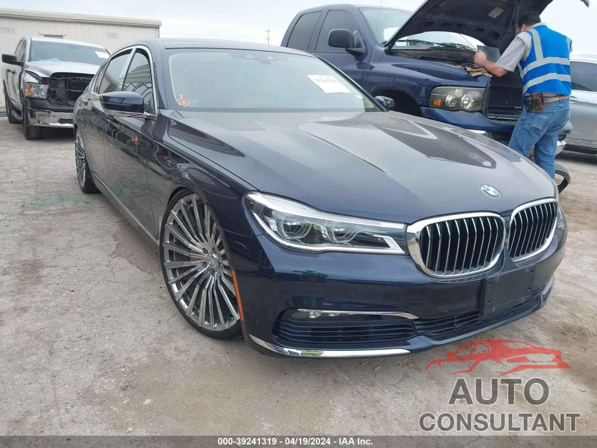 BMW 750 2016 - WBA7F2C51GG417027