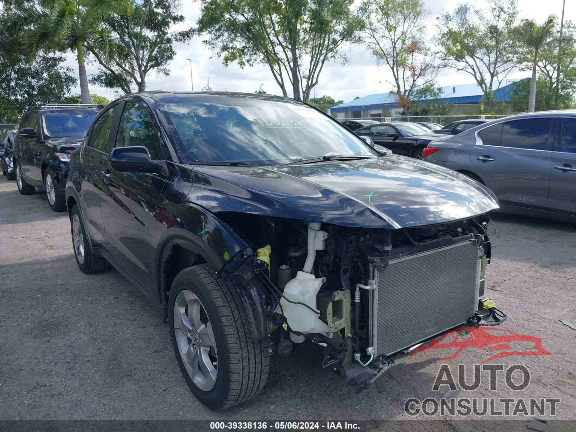 HONDA HR-V 2020 - 3CZRU5H37LM705705
