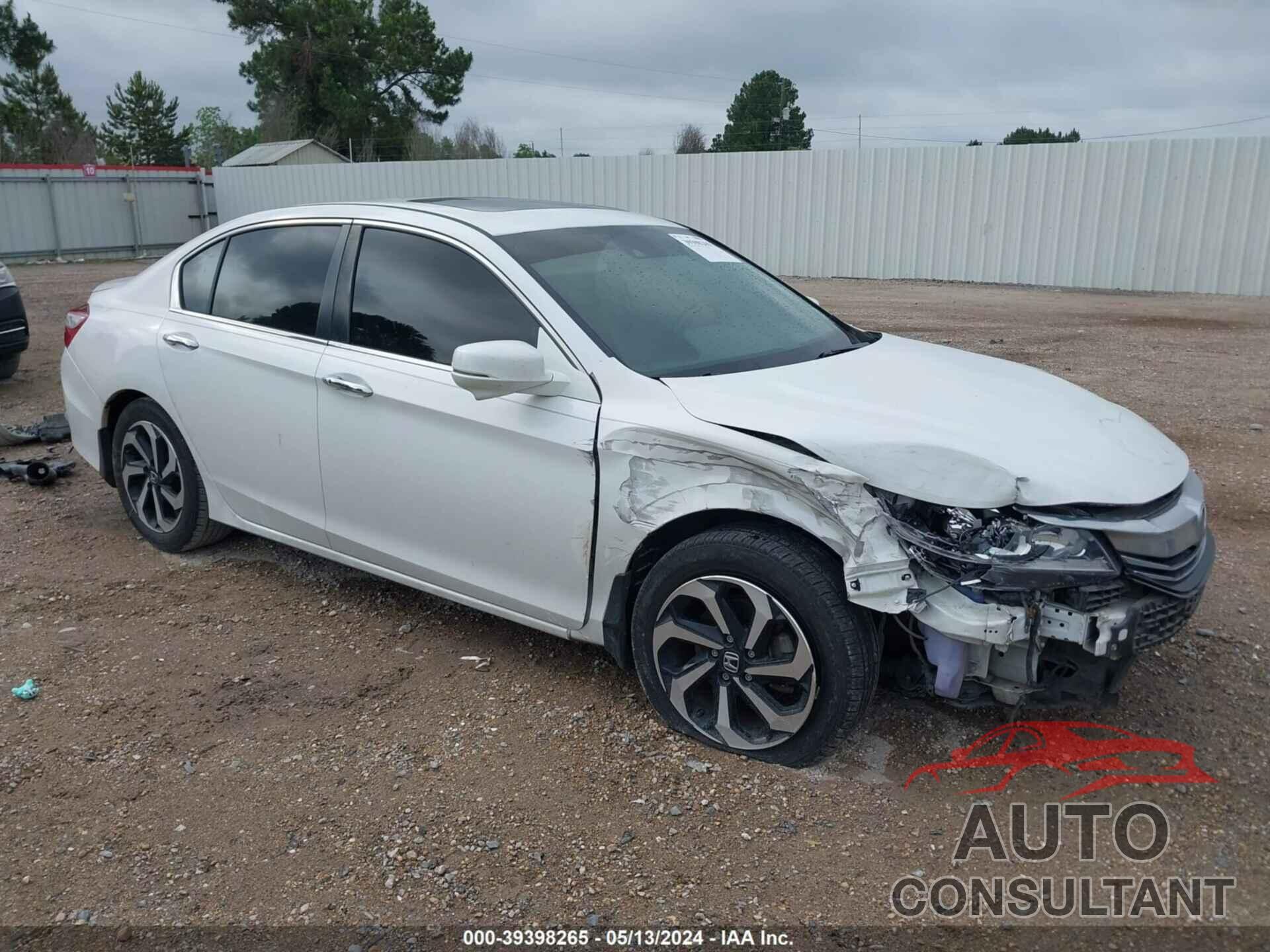 HONDA ACCORD 2017 - 1HGCR2F92HA062267