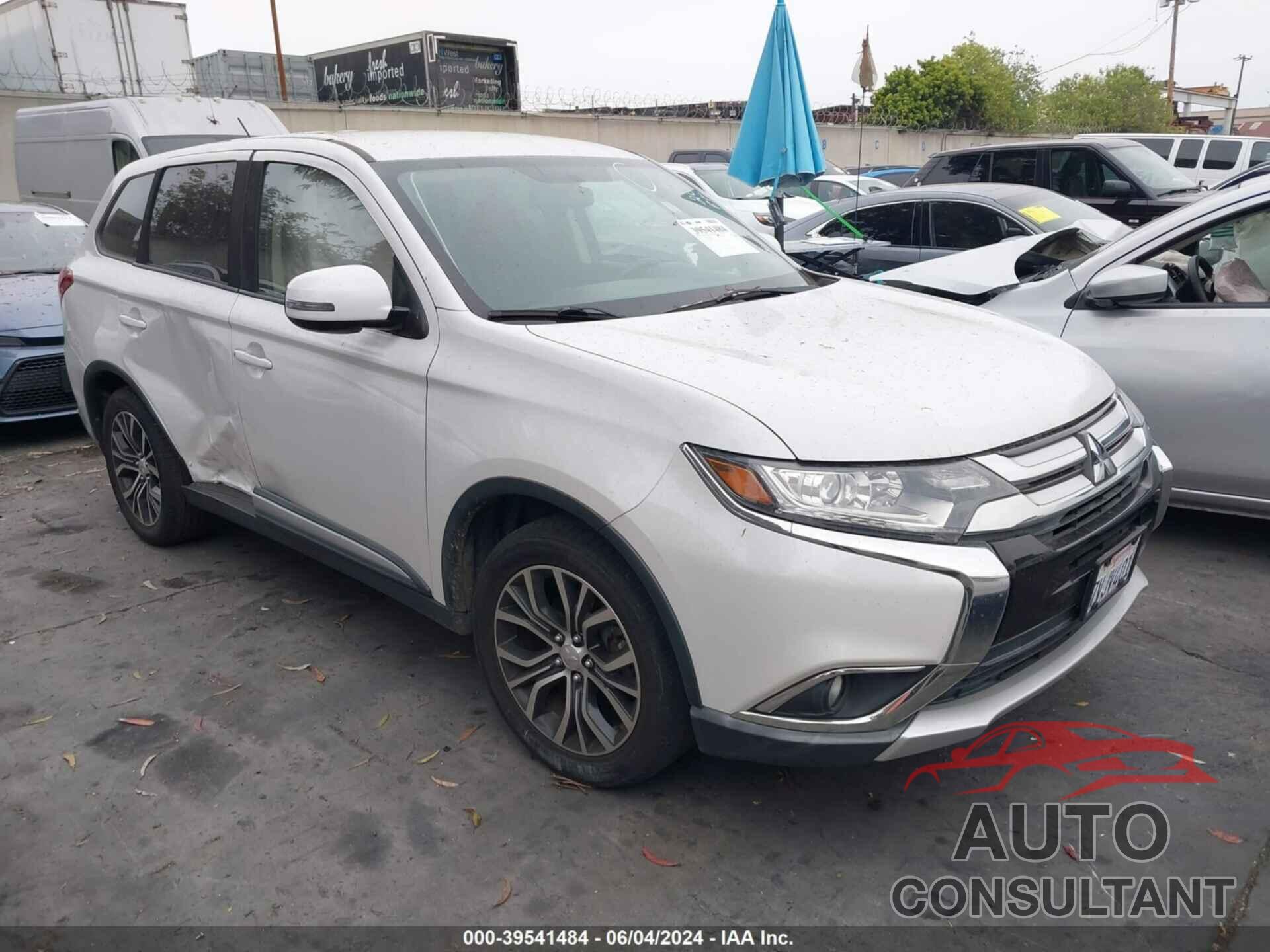 MITSUBISHI OUTLANDER 2016 - JA4AD3A39GZ055484