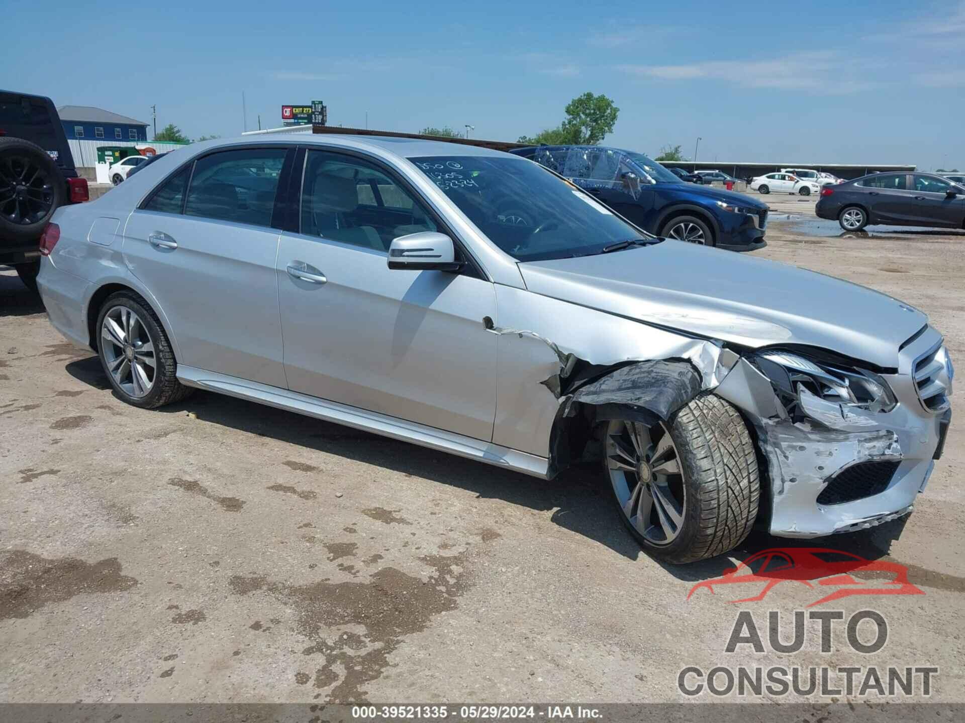 MERCEDES-BENZ E 350 2016 - WDDHF5KB9GB300220
