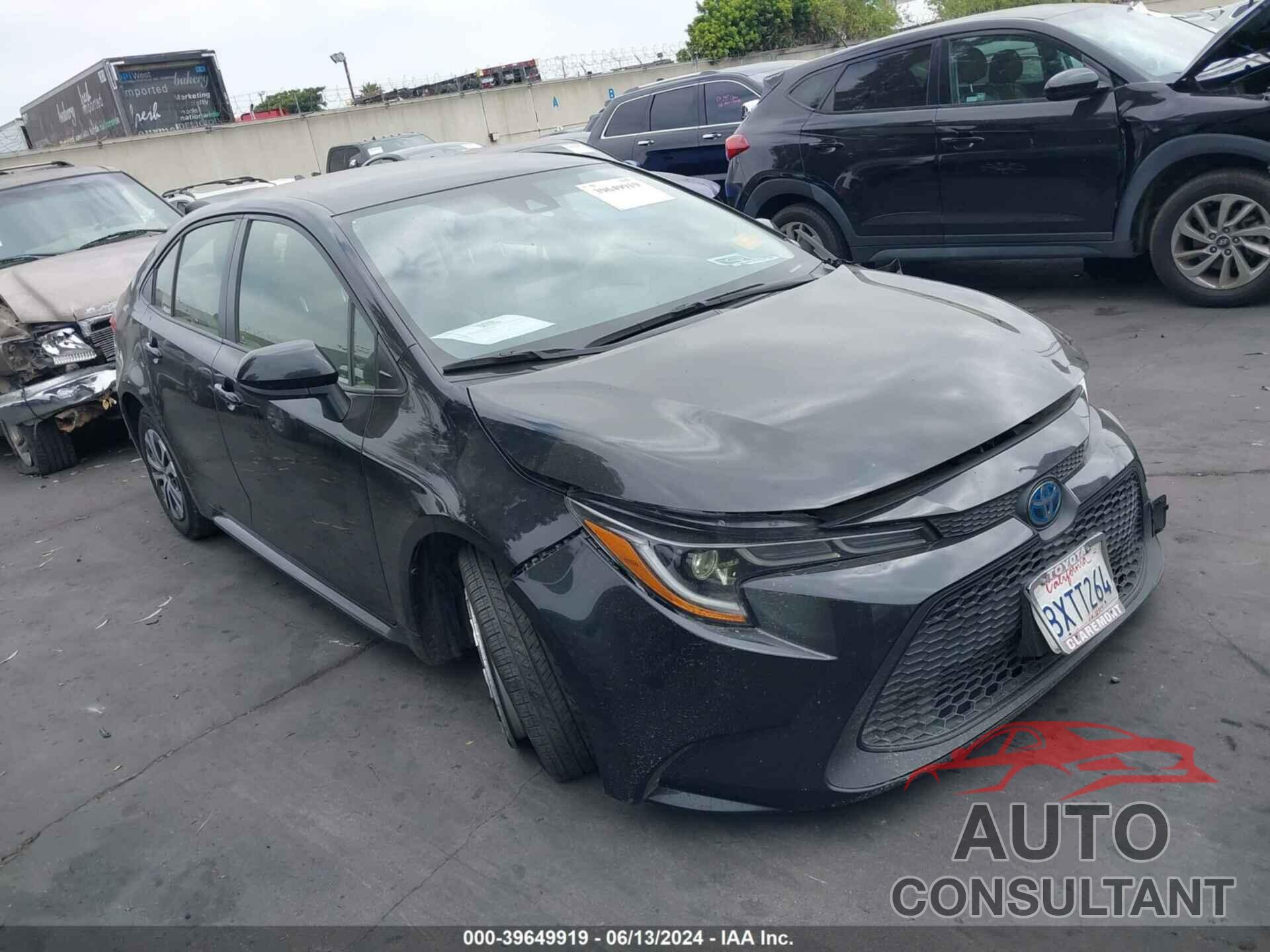 TOYOTA COROLLA 2022 - JTDEAMDEXNJ037753