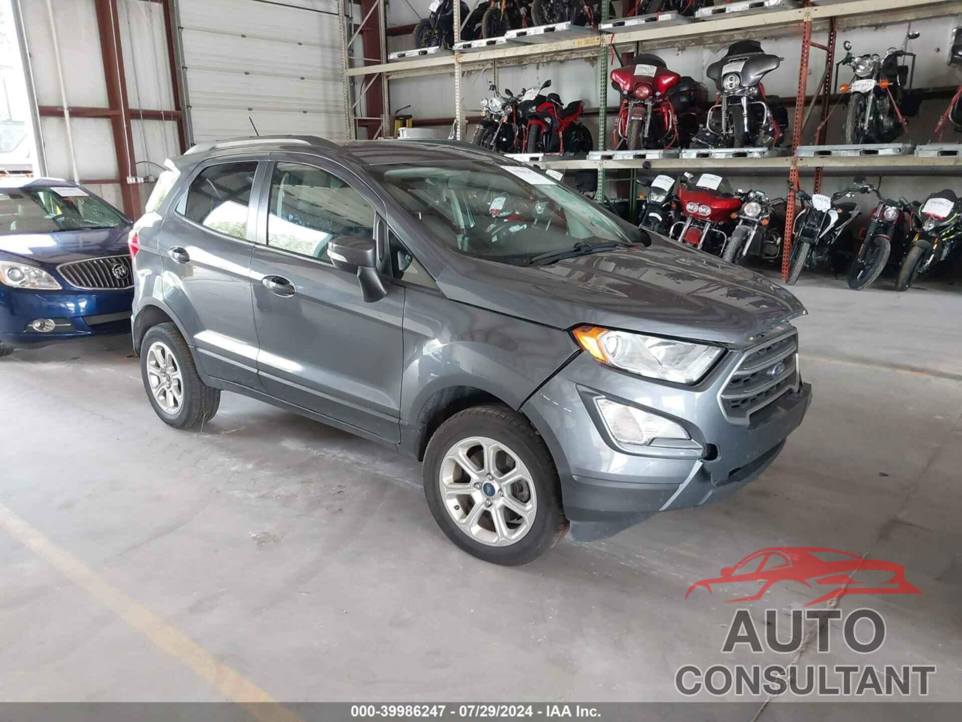 FORD ECOSPORT 2020 - MAJ6S3GL0LC314908