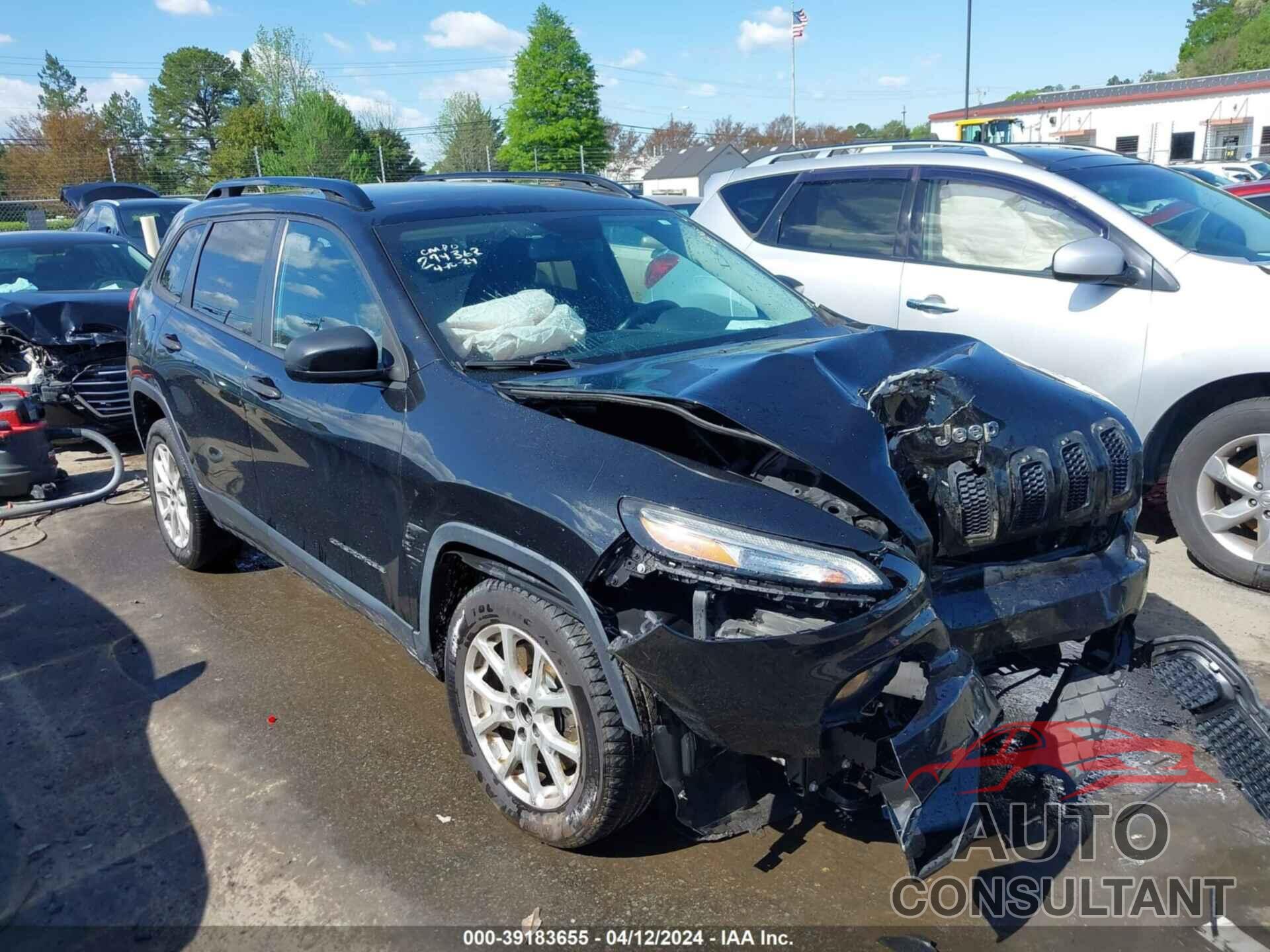 JEEP CHEROKEE 2016 - 1C4PJLAB3GW274362