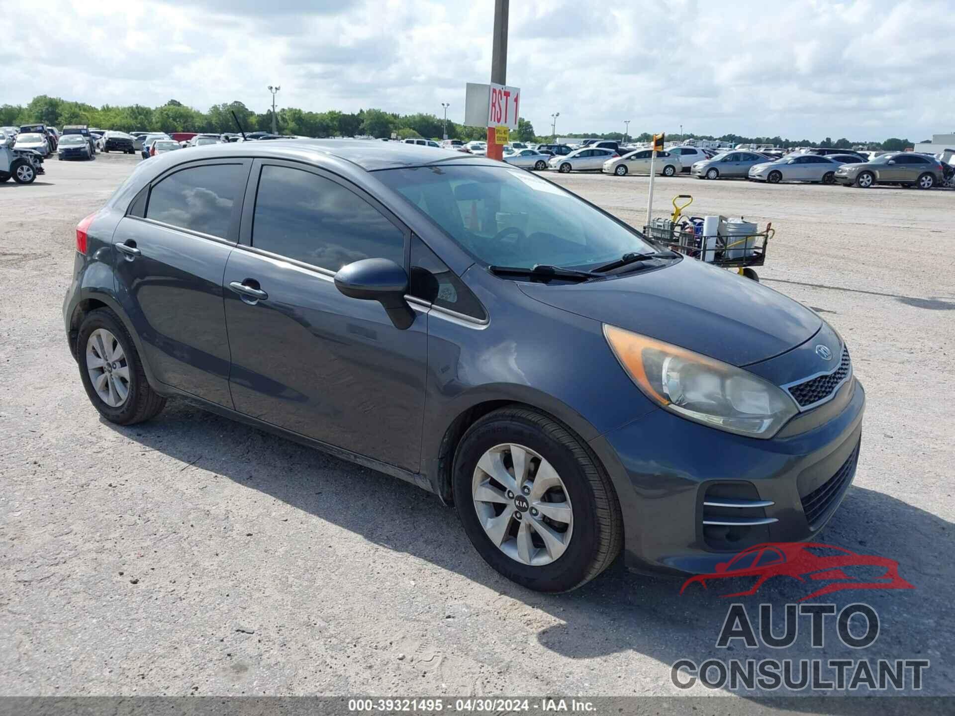 KIA RIO 2016 - KNADN5A34G6645134