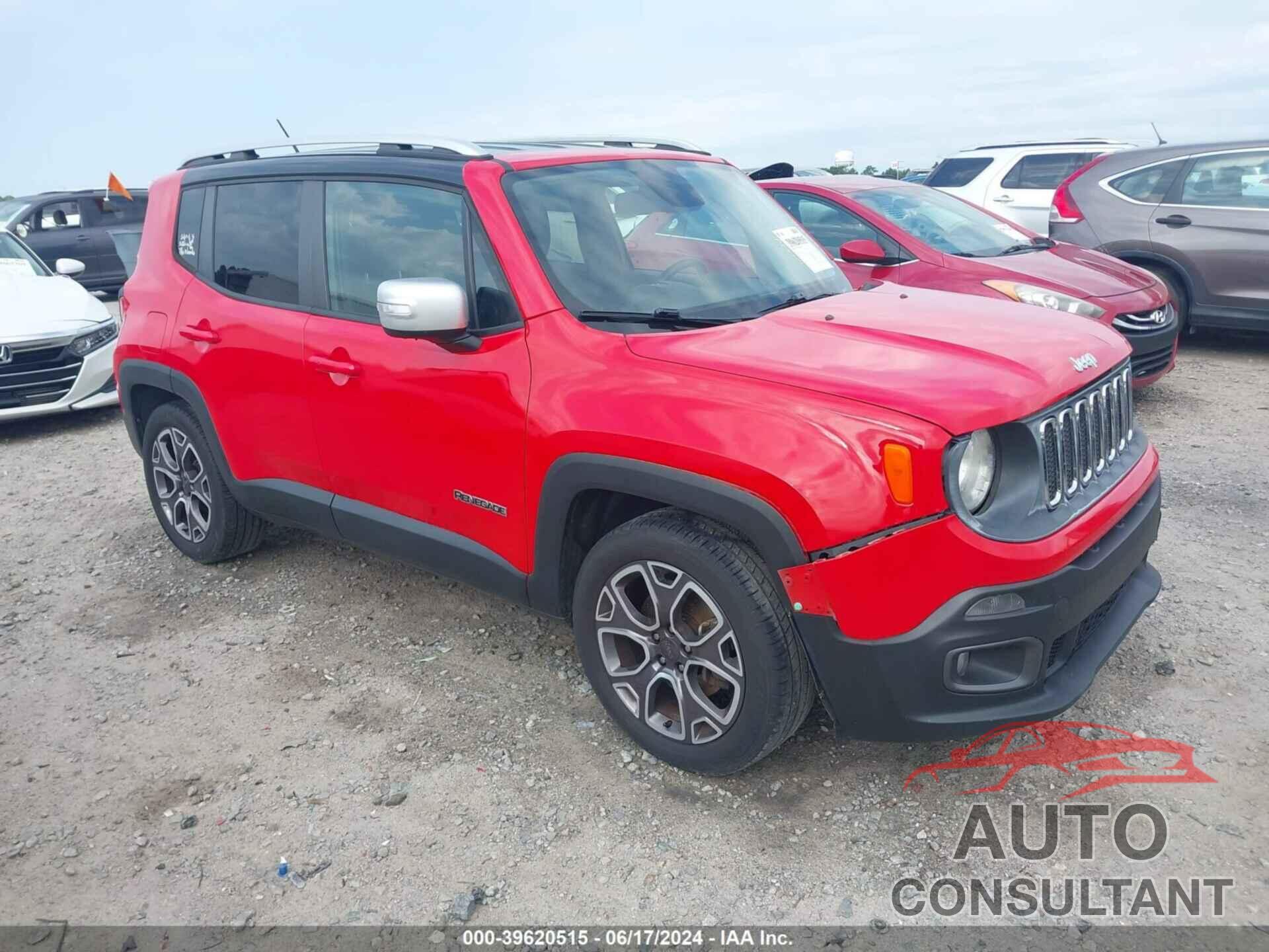 JEEP RENEGADE 2016 - ZACCJADT6GPC84615