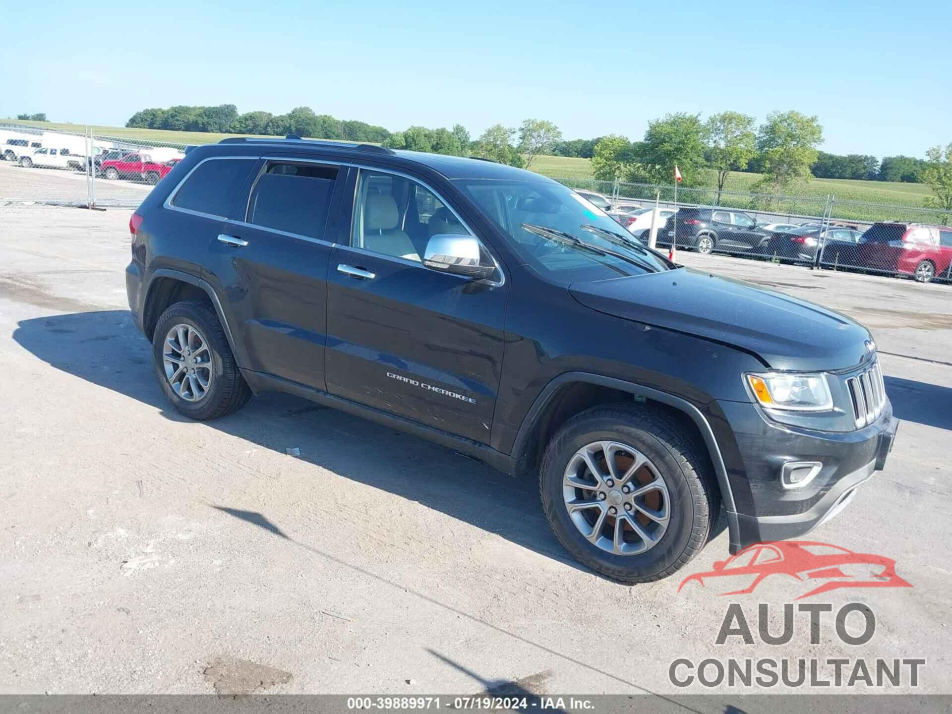 JEEP GRAND CHEROKEE 2016 - 1C4RJFBG0GC370911