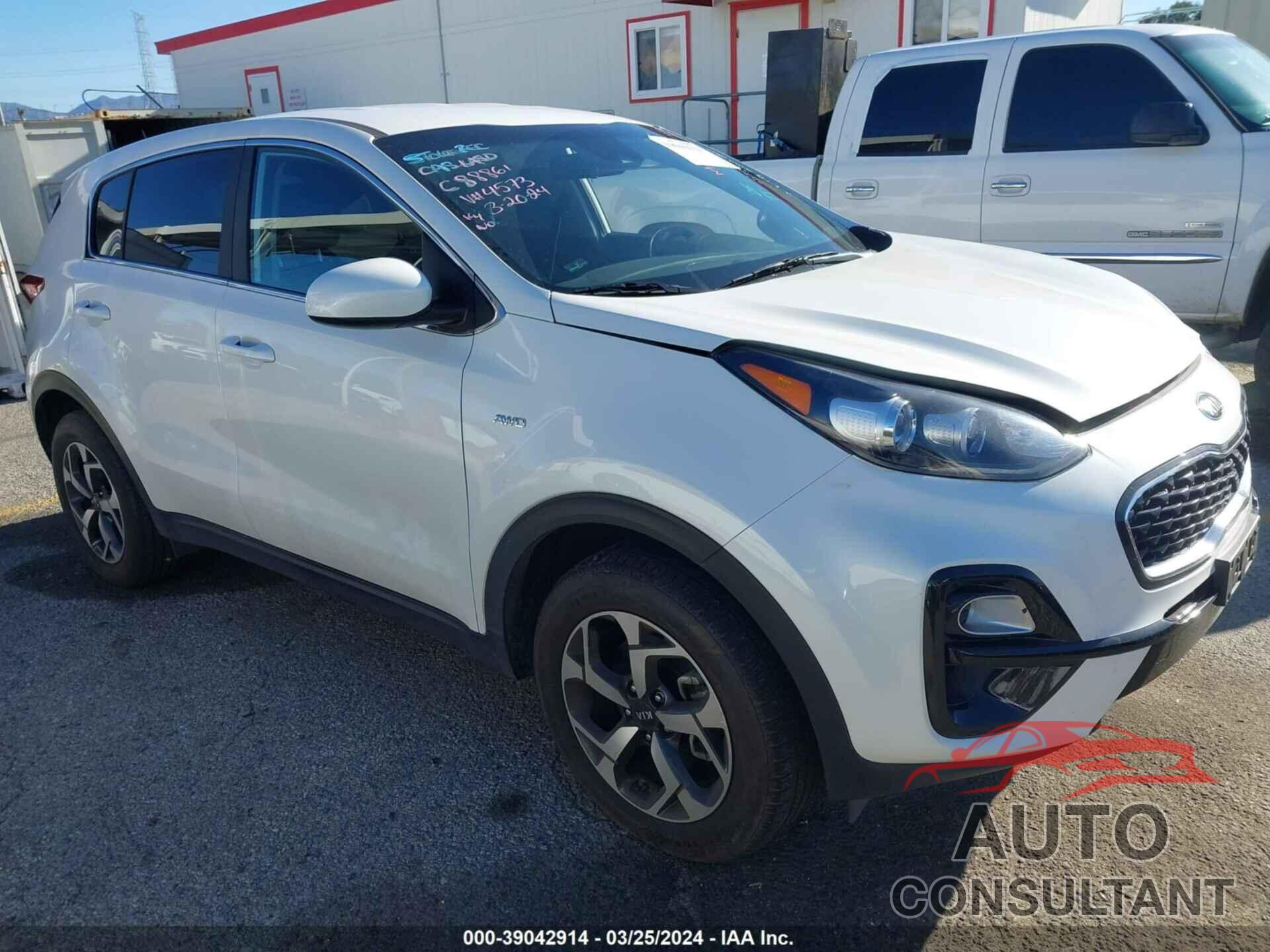 KIA SPORTAGE 2021 - KNDPMCACXM7914573