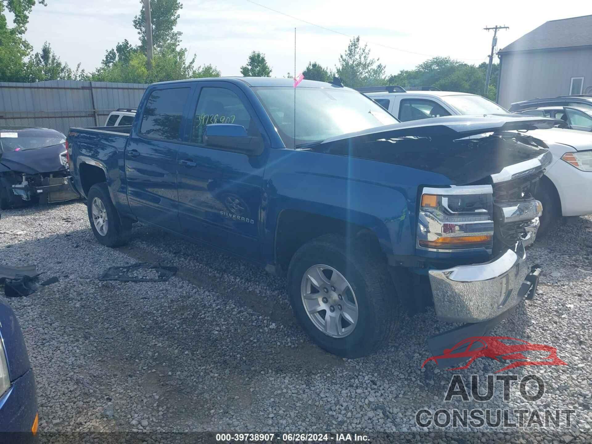 CHEVROLET SILVERADO 1500 2018 - 3GCUKREC3JG101579