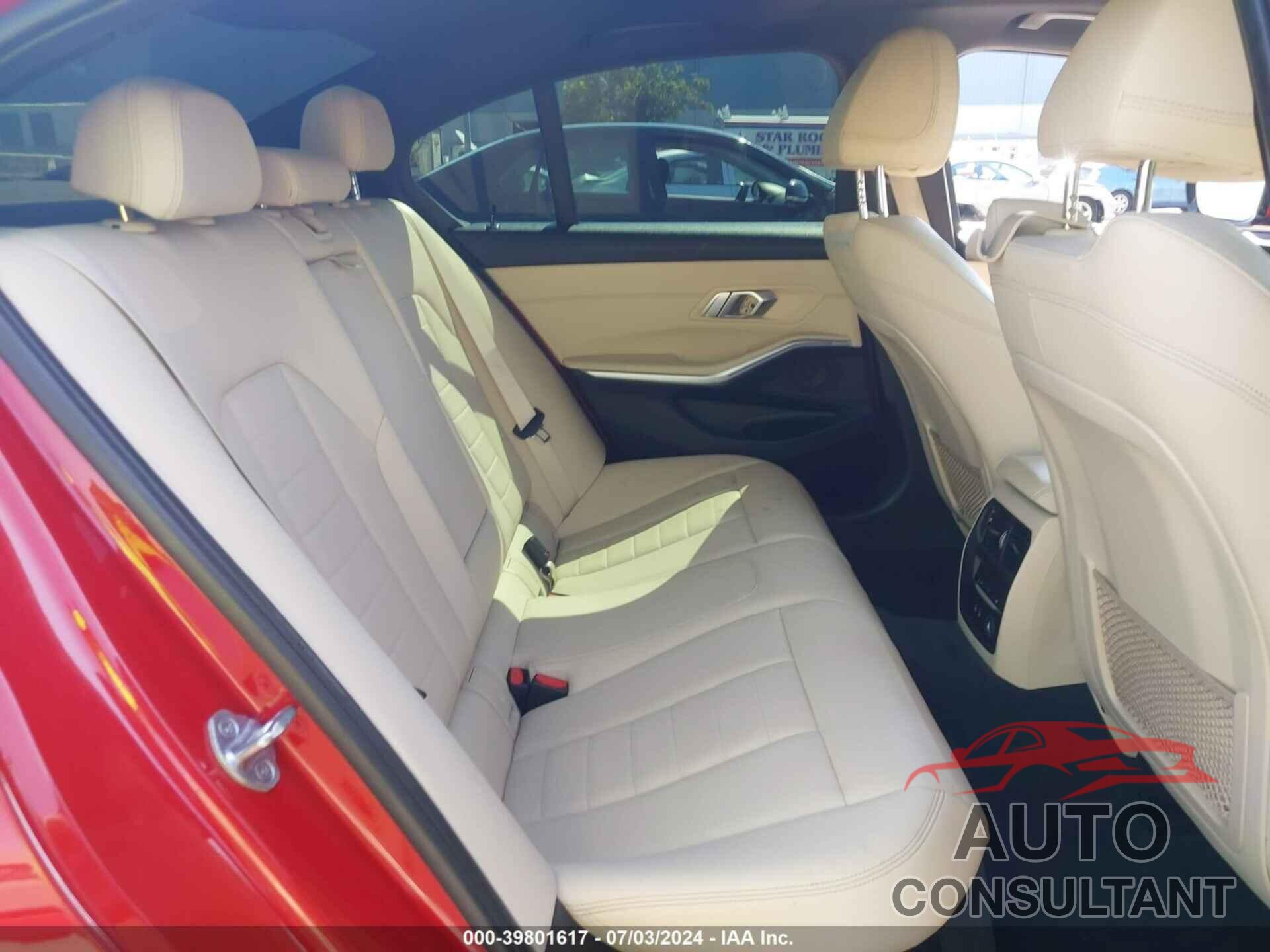 BMW 330I 2019 - WBA5R1C58KAK12096