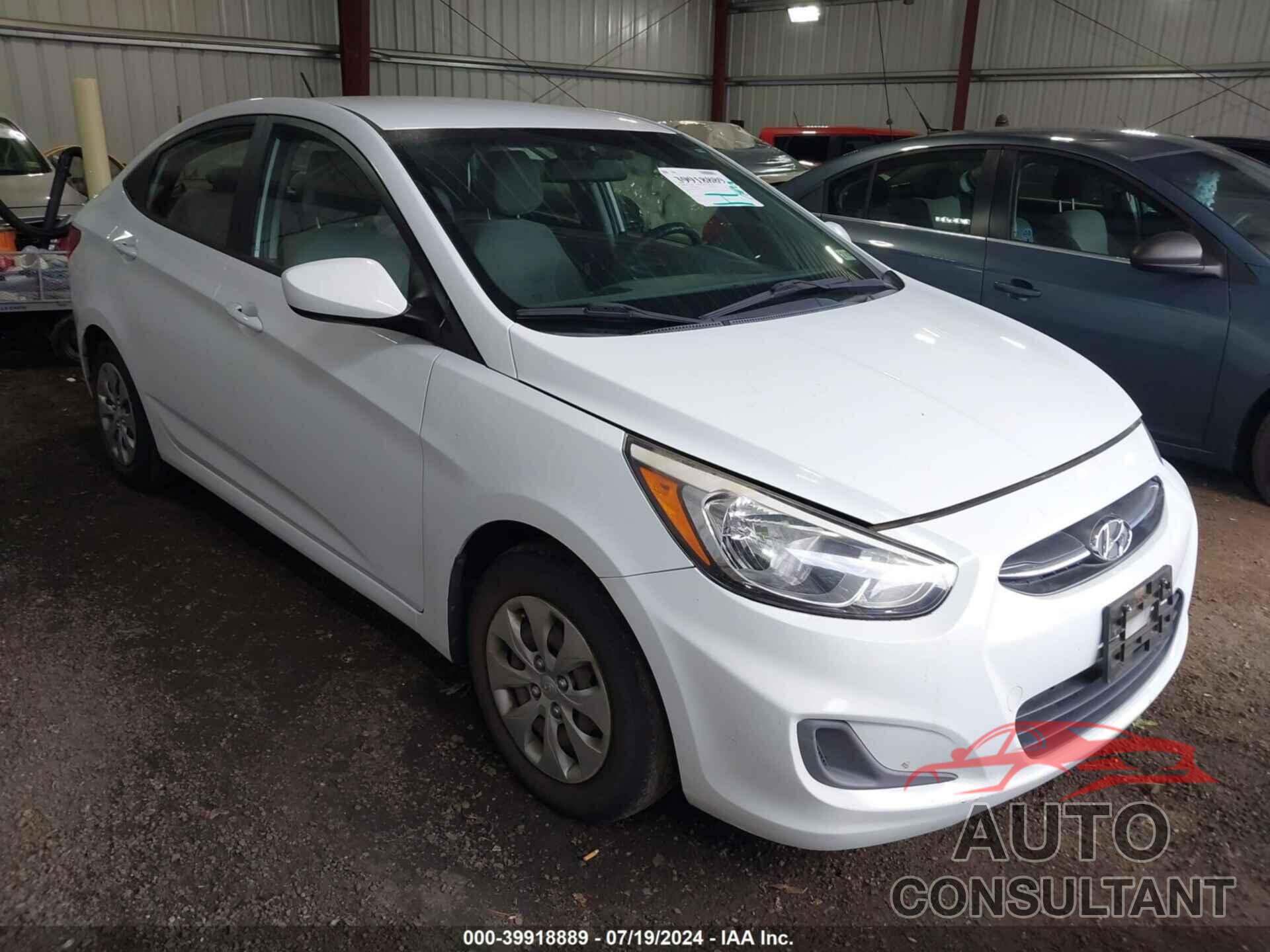 HYUNDAI ACCENT 2016 - KMHCT4AE7GU978113