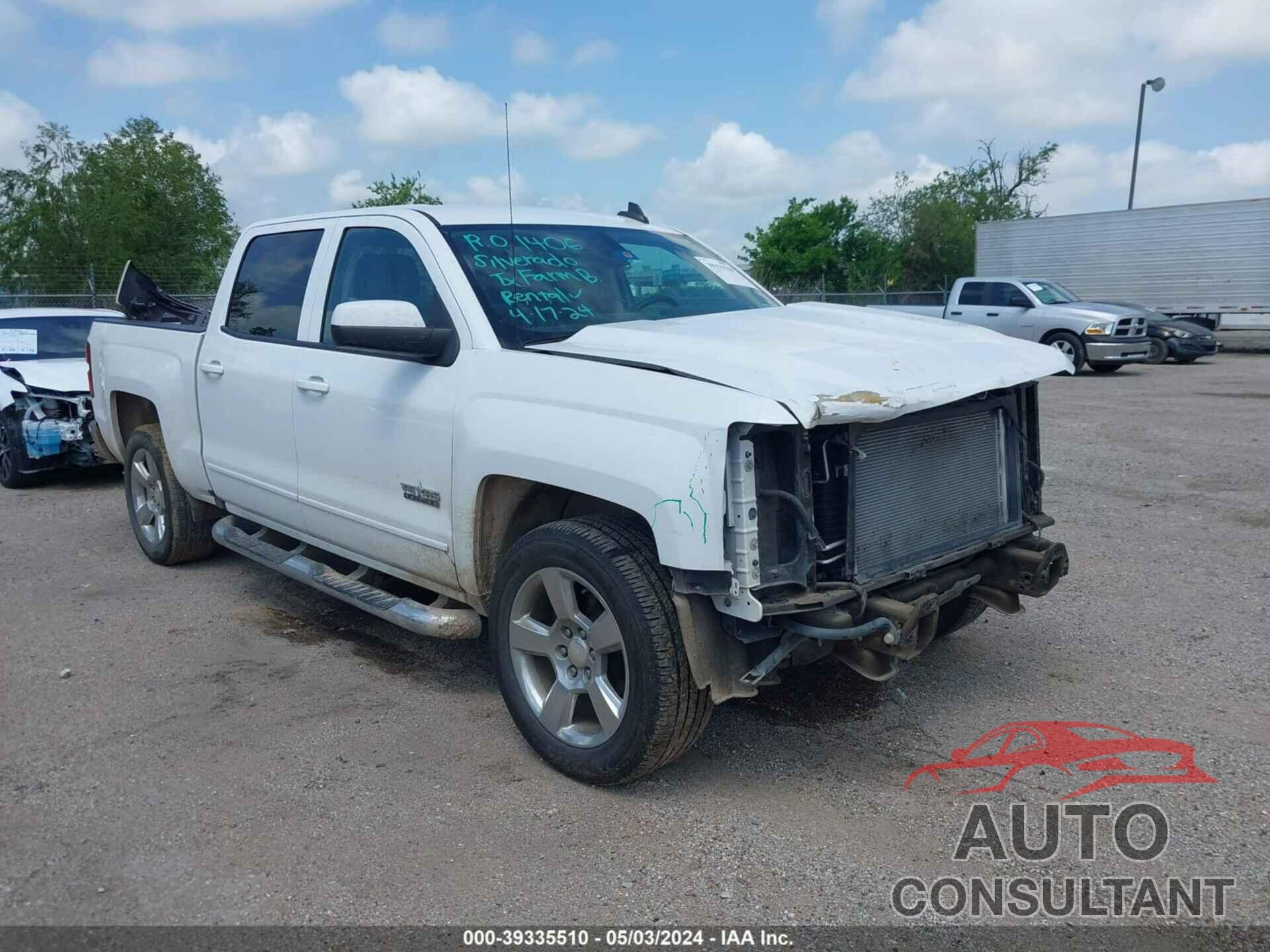 CHEVROLET SILVERADO 2017 - 3GCPCREC0HG452339