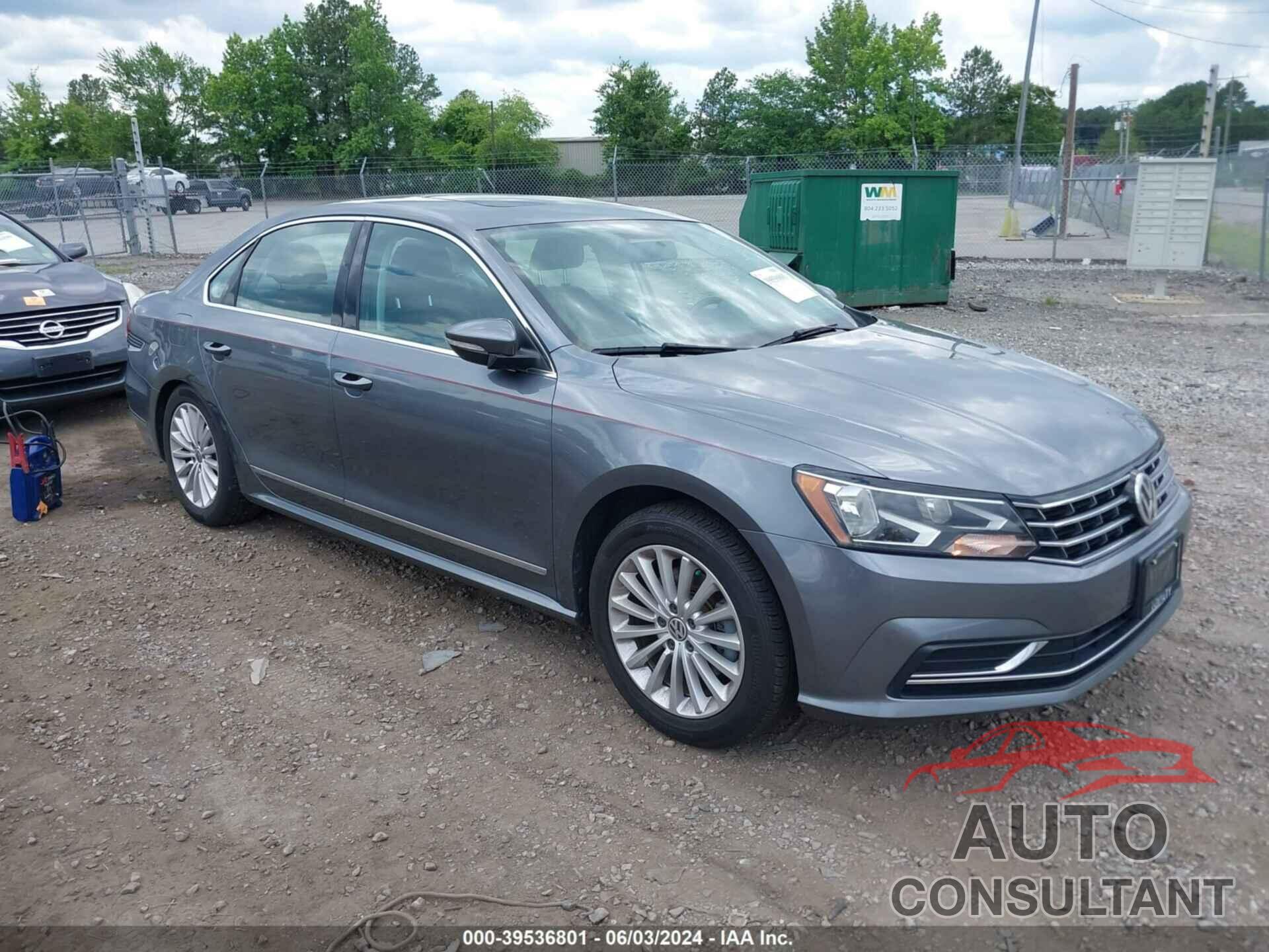 VOLKSWAGEN PASSAT 2017 - 1VWBT7A34HC030465