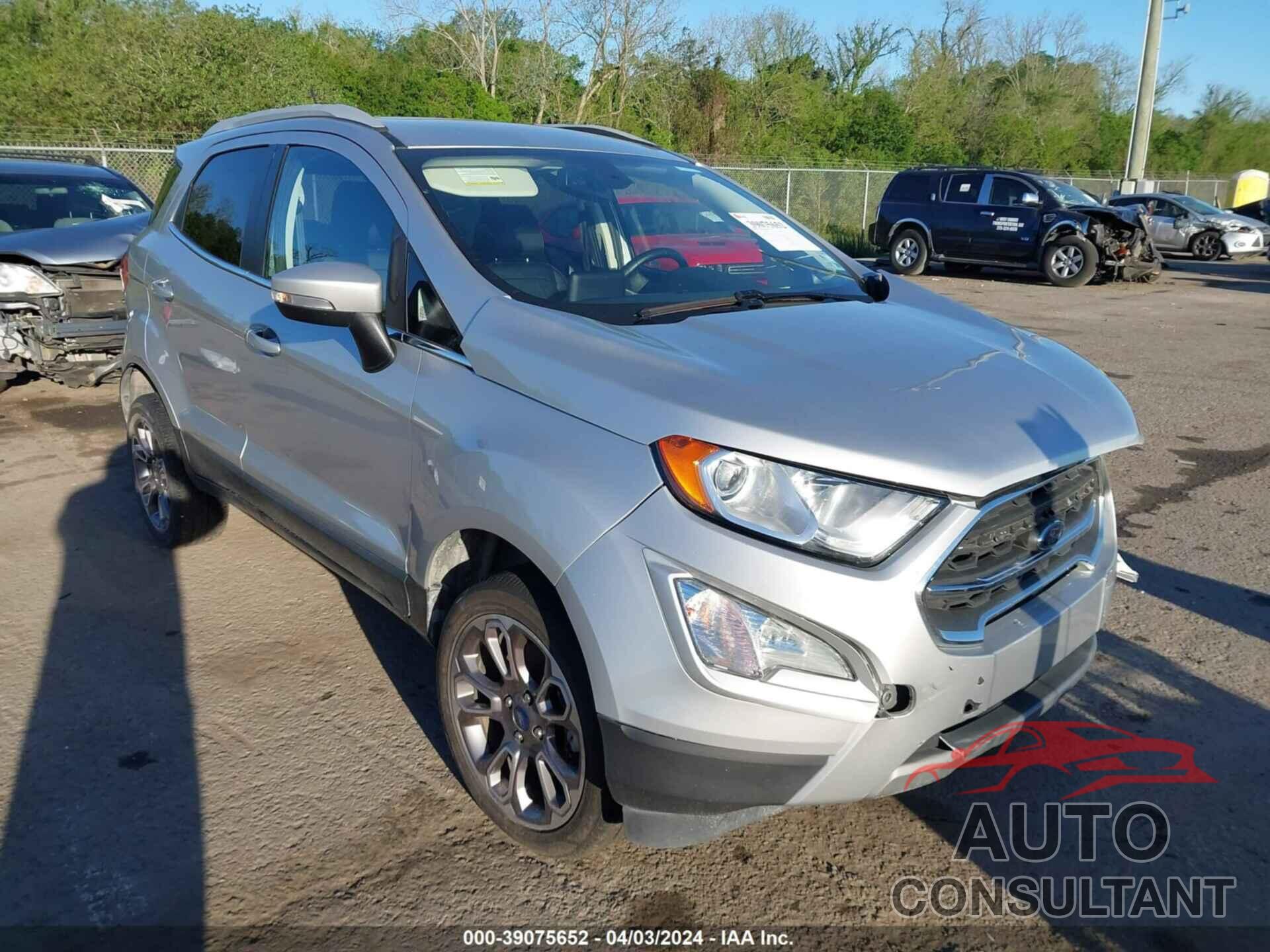 FORD ECOSPORT 2021 - MAJ6S3KL3MC411965