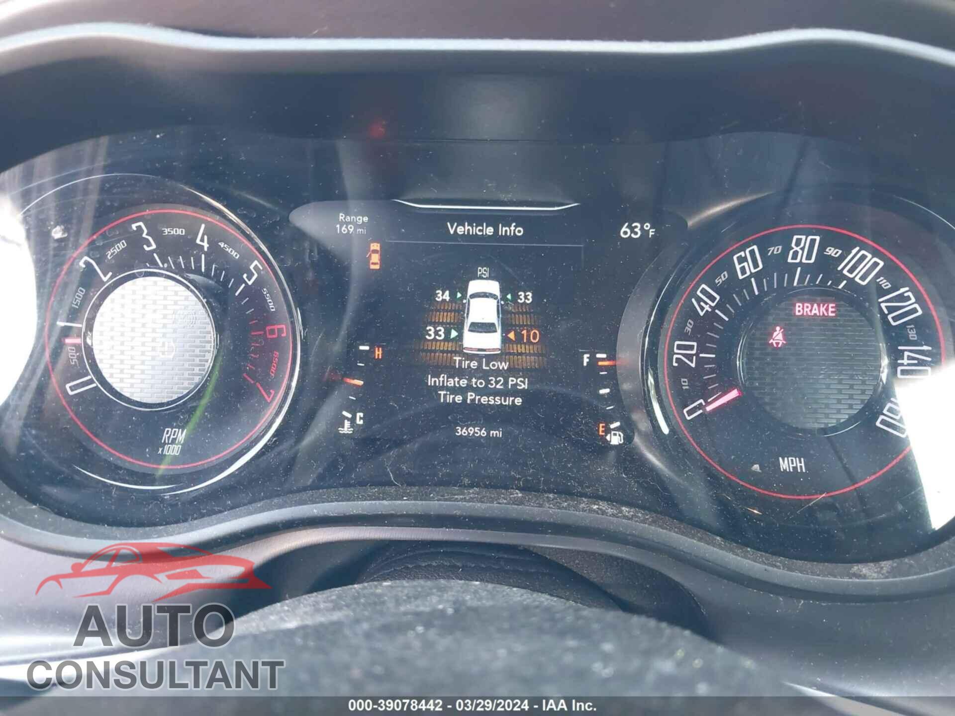 DODGE CHALLENGER 2019 - 2C3CDZBT1KH587034