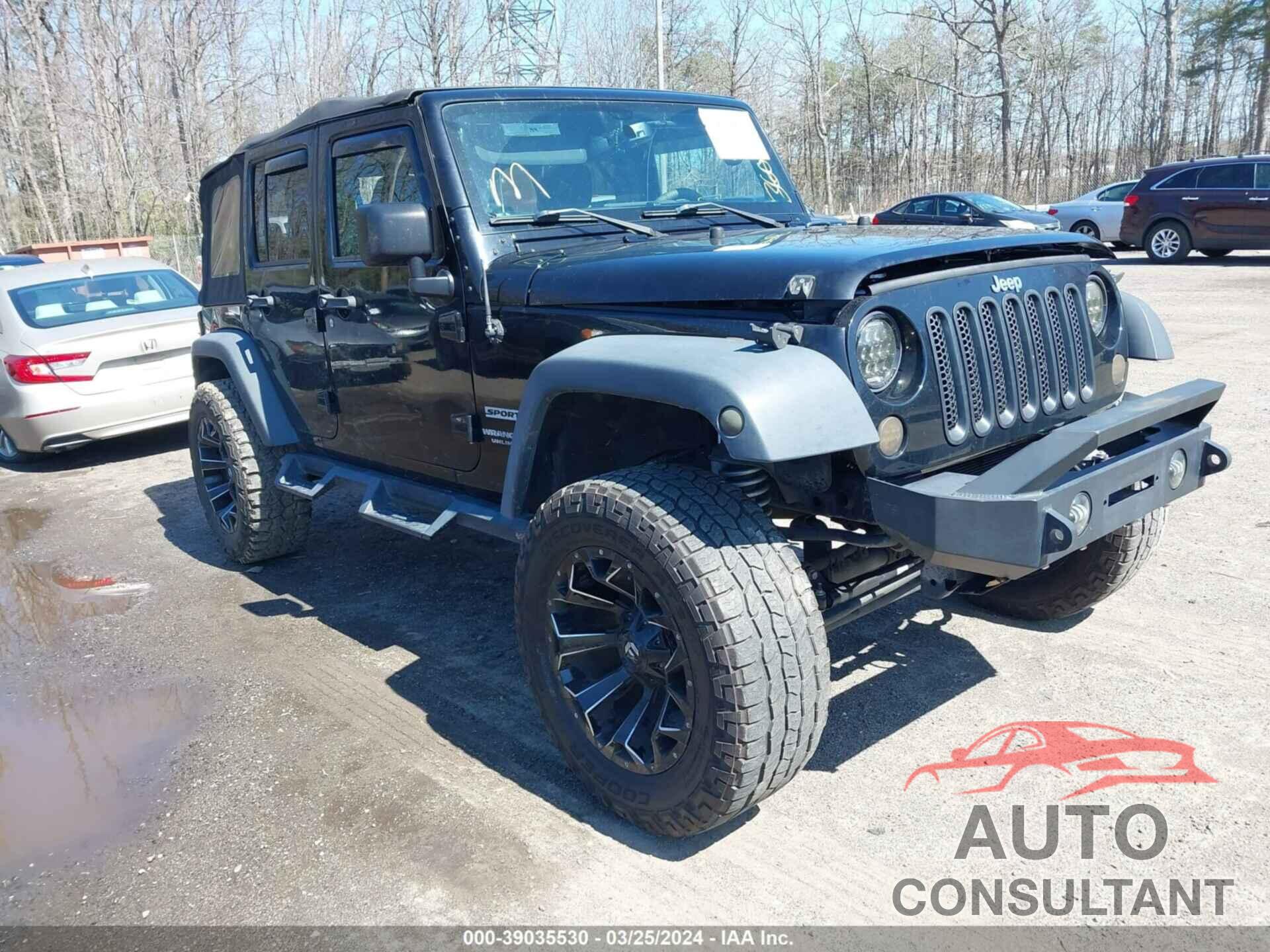 JEEP WRANGLER UNLIMITED 2017 - 1C4BJWDG7HL538382