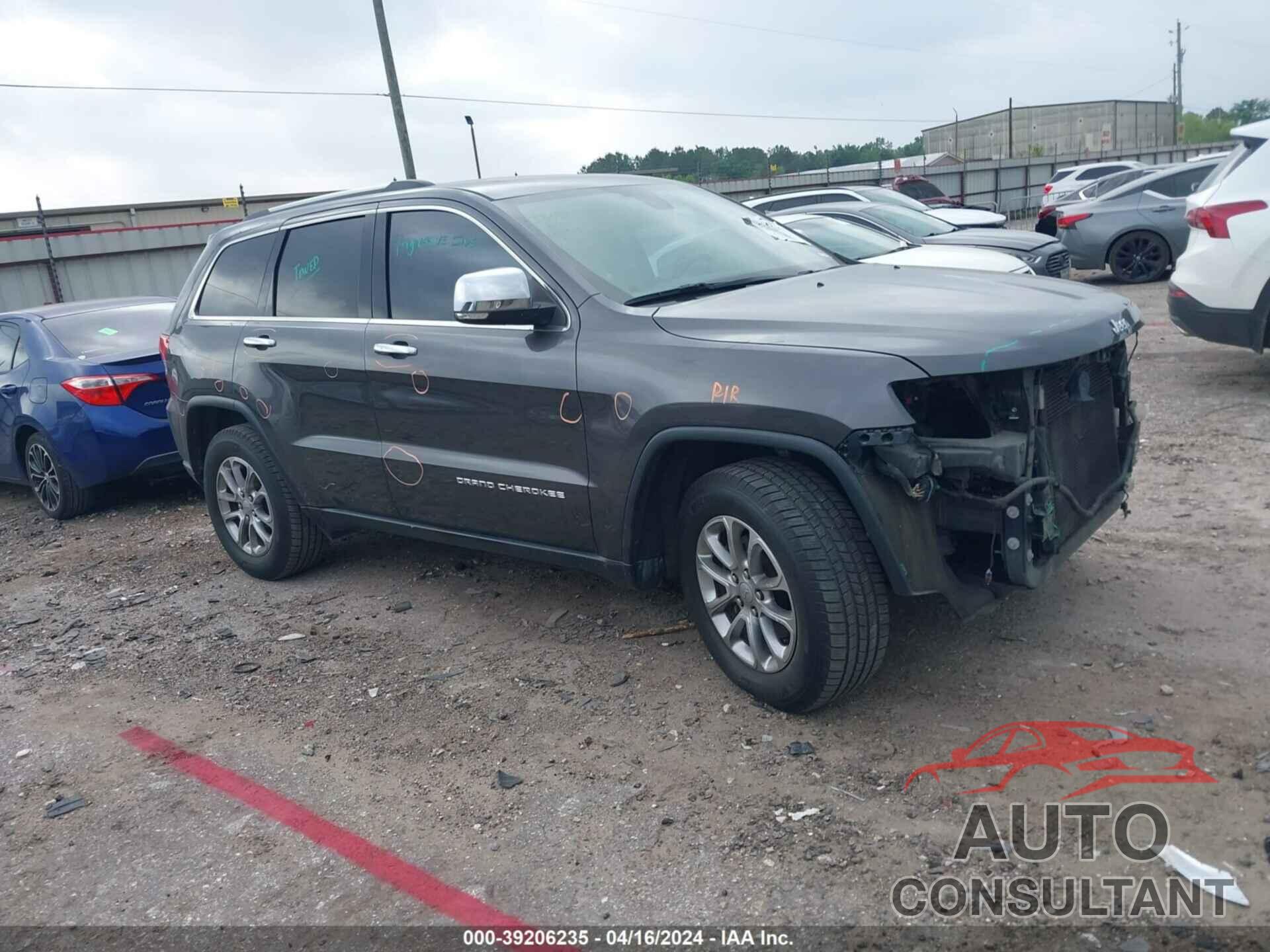 JEEP GRAND CHEROKEE 2016 - 1C4RJEBG5GC335193
