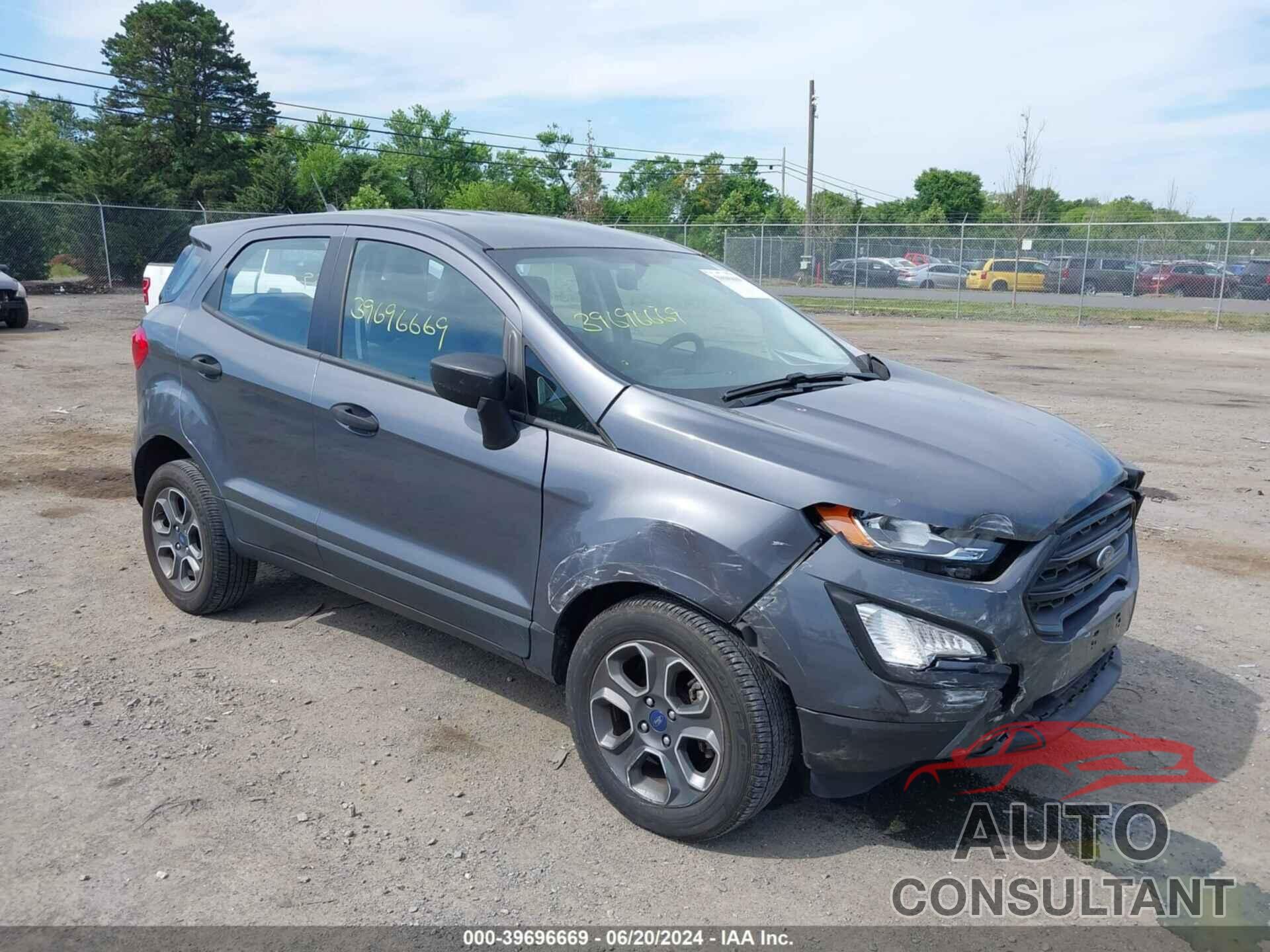 FORD ECOSPORT 2021 - MAJ3S2FE3MC425793