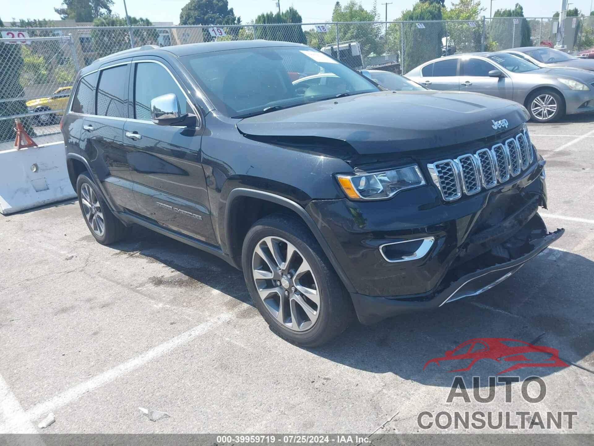 JEEP GRAND CHEROKEE 2018 - 1C4RJEBG6JC391831
