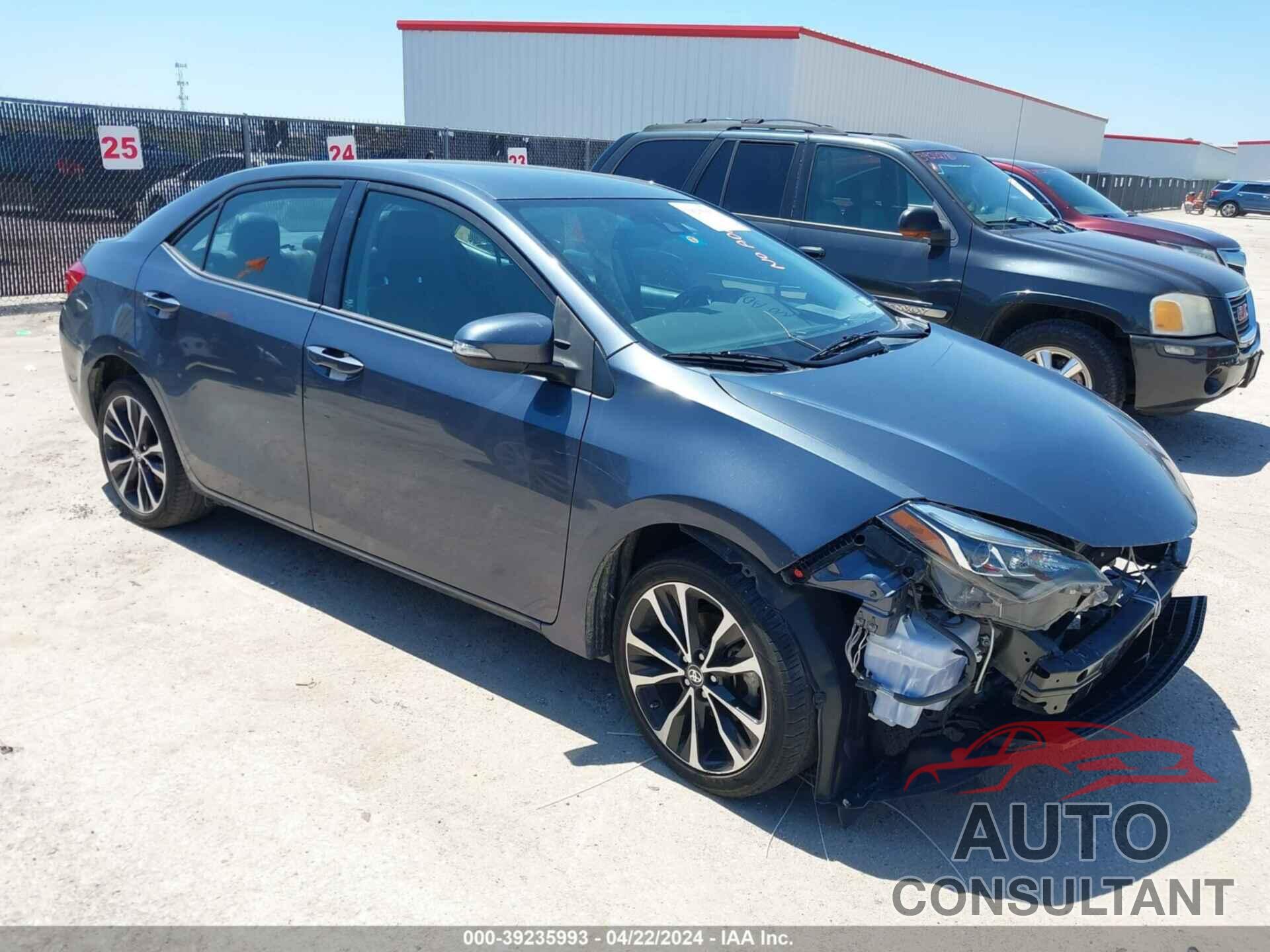 TOYOTA COROLLA 2017 - 5YFBURHE2HP653495