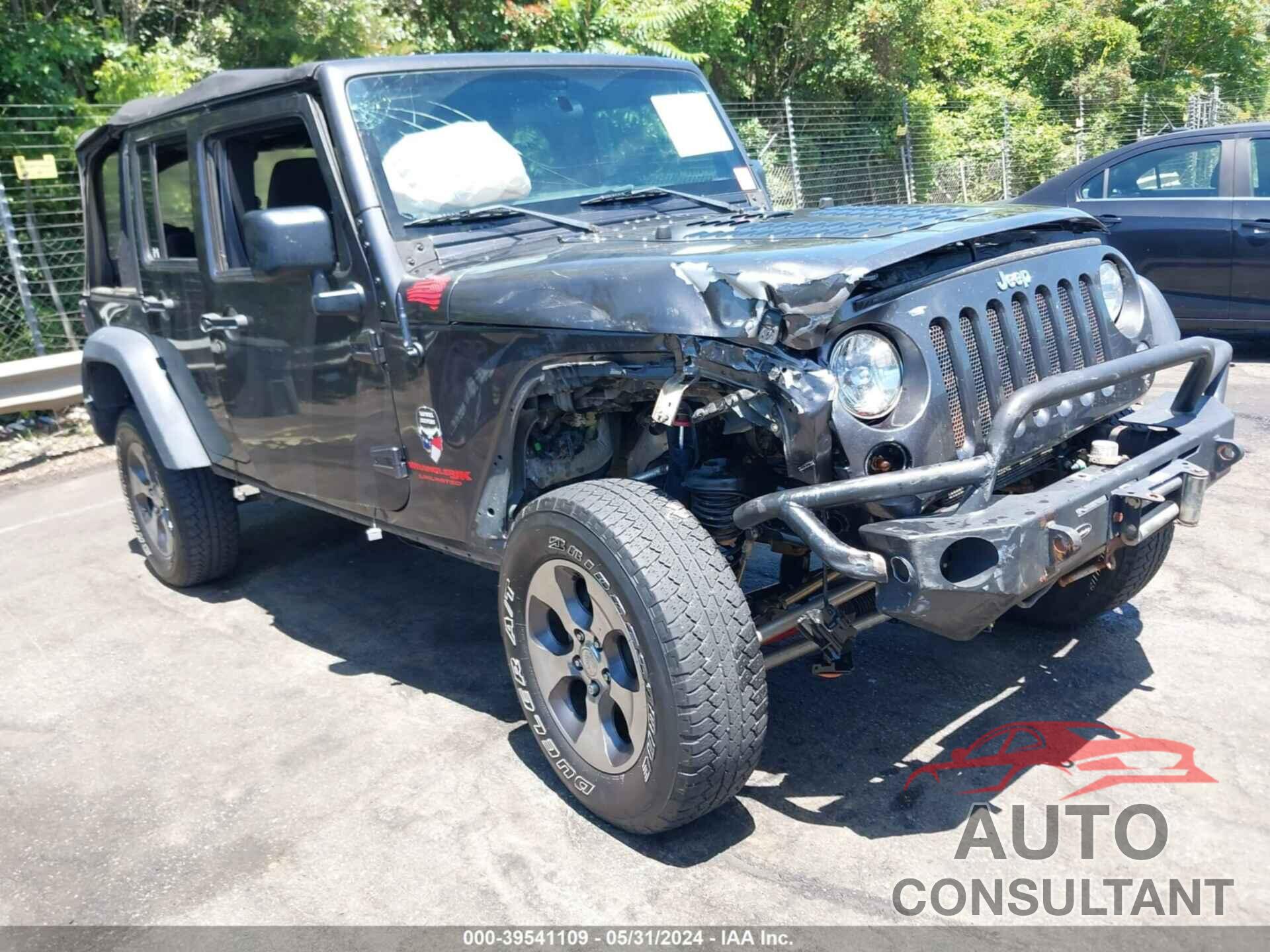 JEEP WRANGLER UNLIMITED 2017 - 1C4BJWDGXHL657009