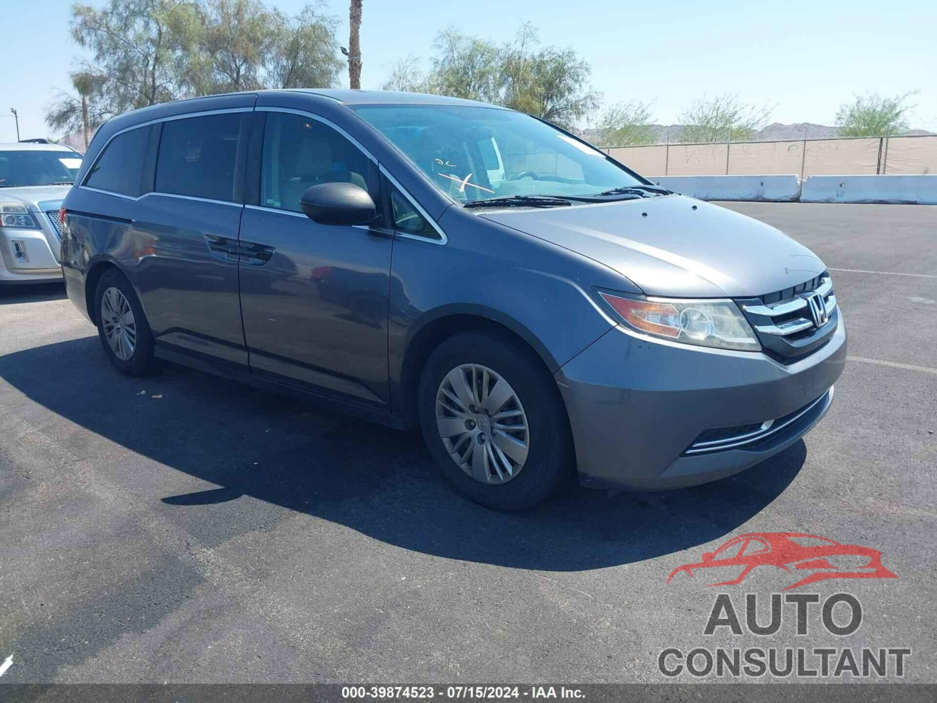 HONDA ODYSSEY 2016 - 5FNRL5H25GB081932