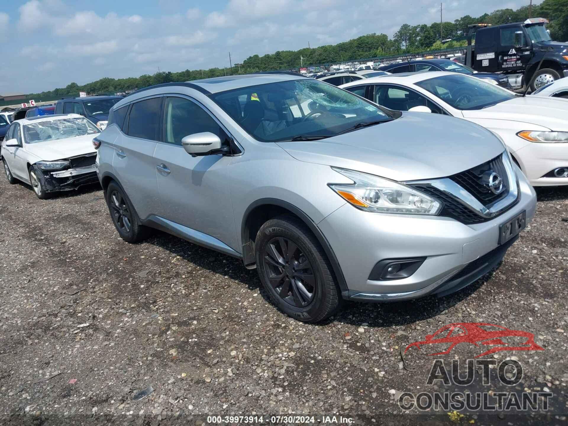 NISSAN MURANO 2017 - 5N1AZ2MH8HN142631