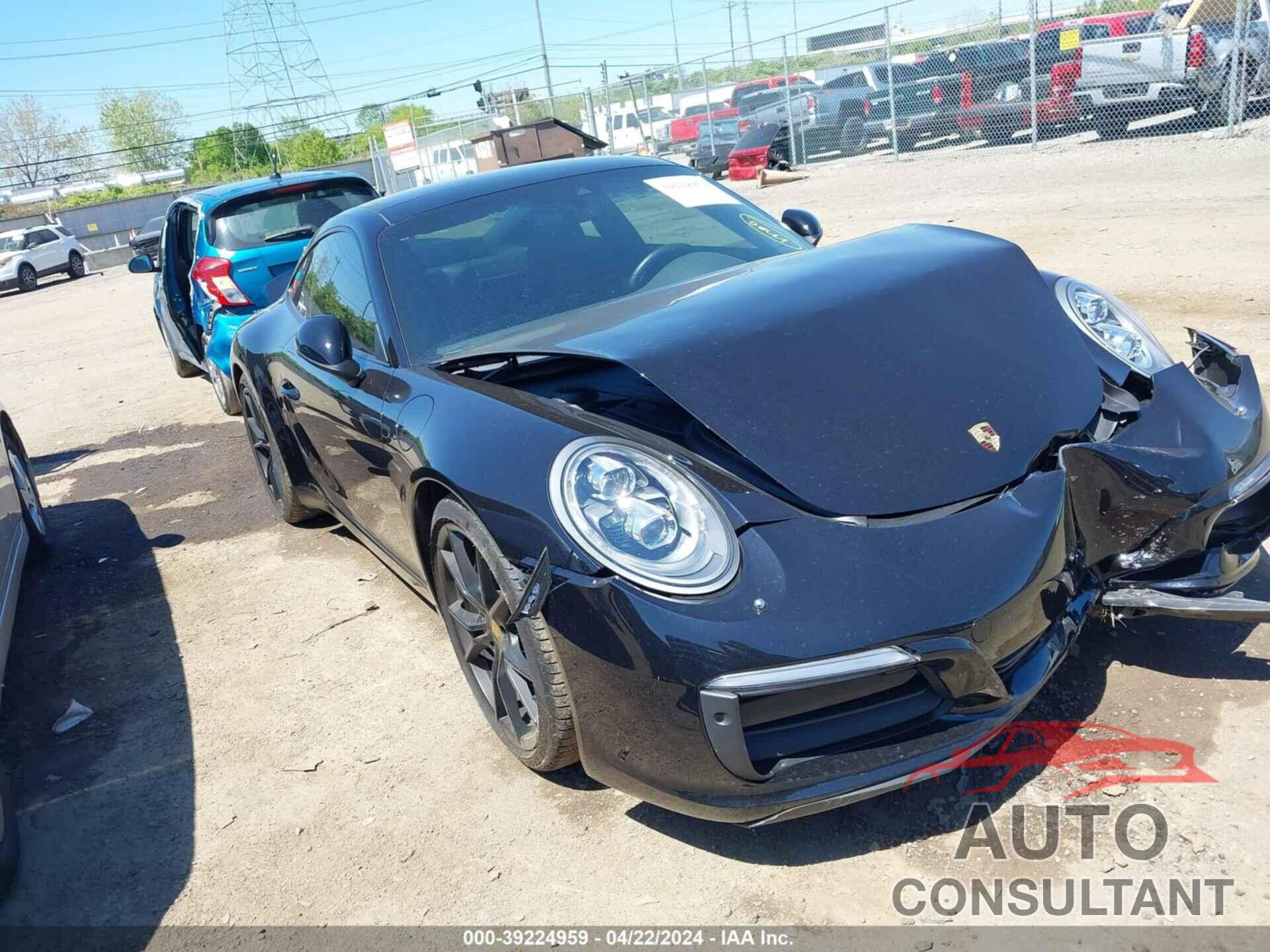 PORSCHE 911 2017 - WP0AA2A95HS108477