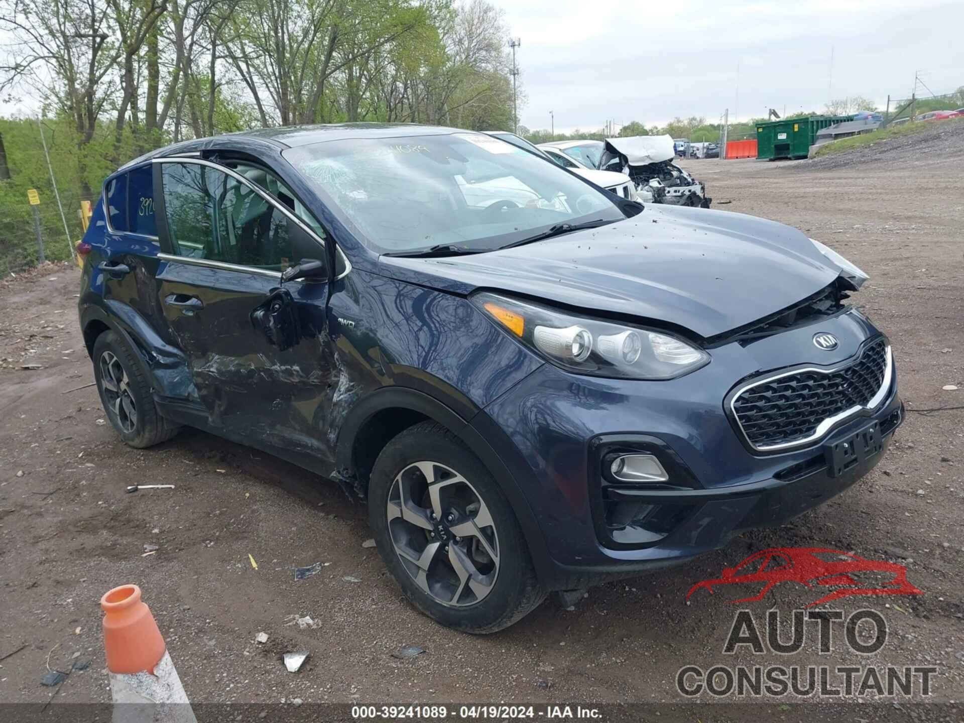 KIA SPORTAGE 2021 - KNDPMCAC3M7939315